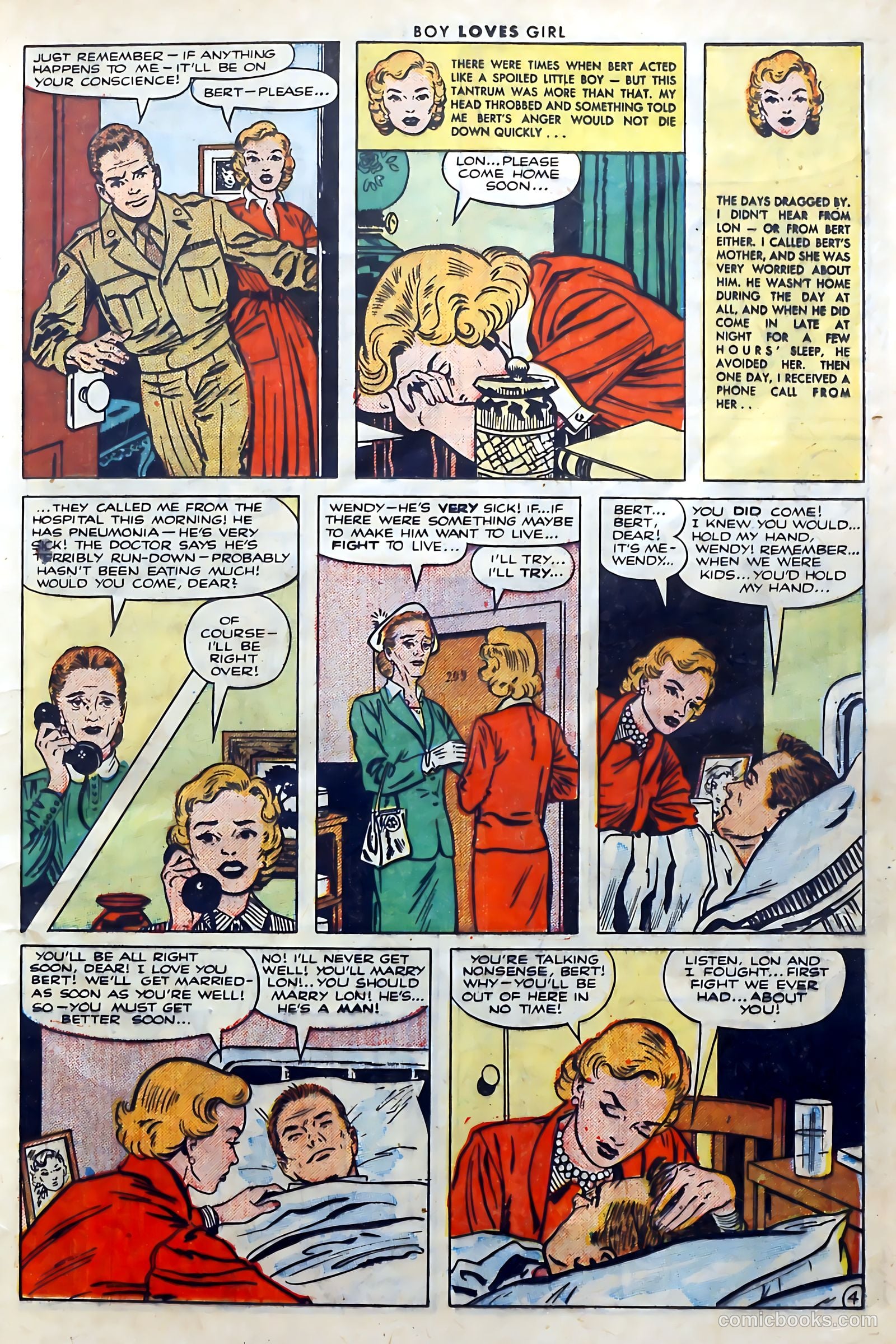 Boy Loves Girl #27 (1952) — page 13 of 36