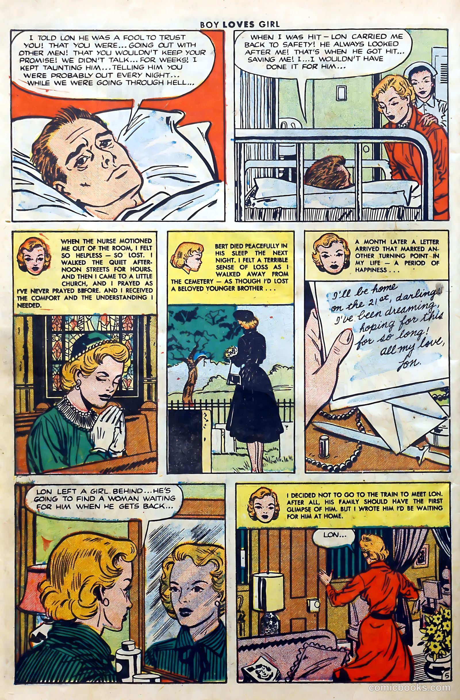 Boy Loves Girl #27 (1952) — page 14 of 36