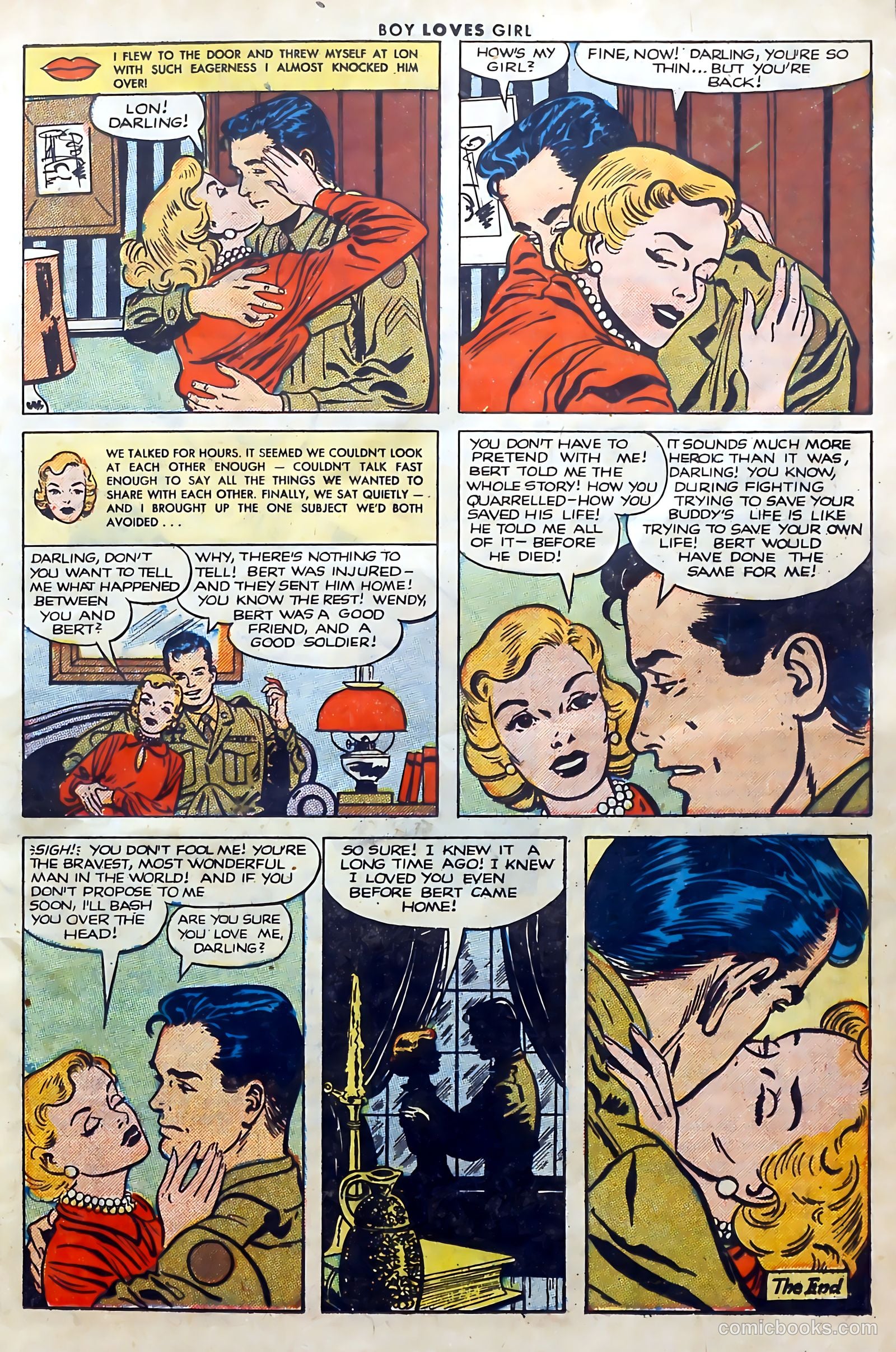 Boy Loves Girl #27 (1952) — page 15 of 36