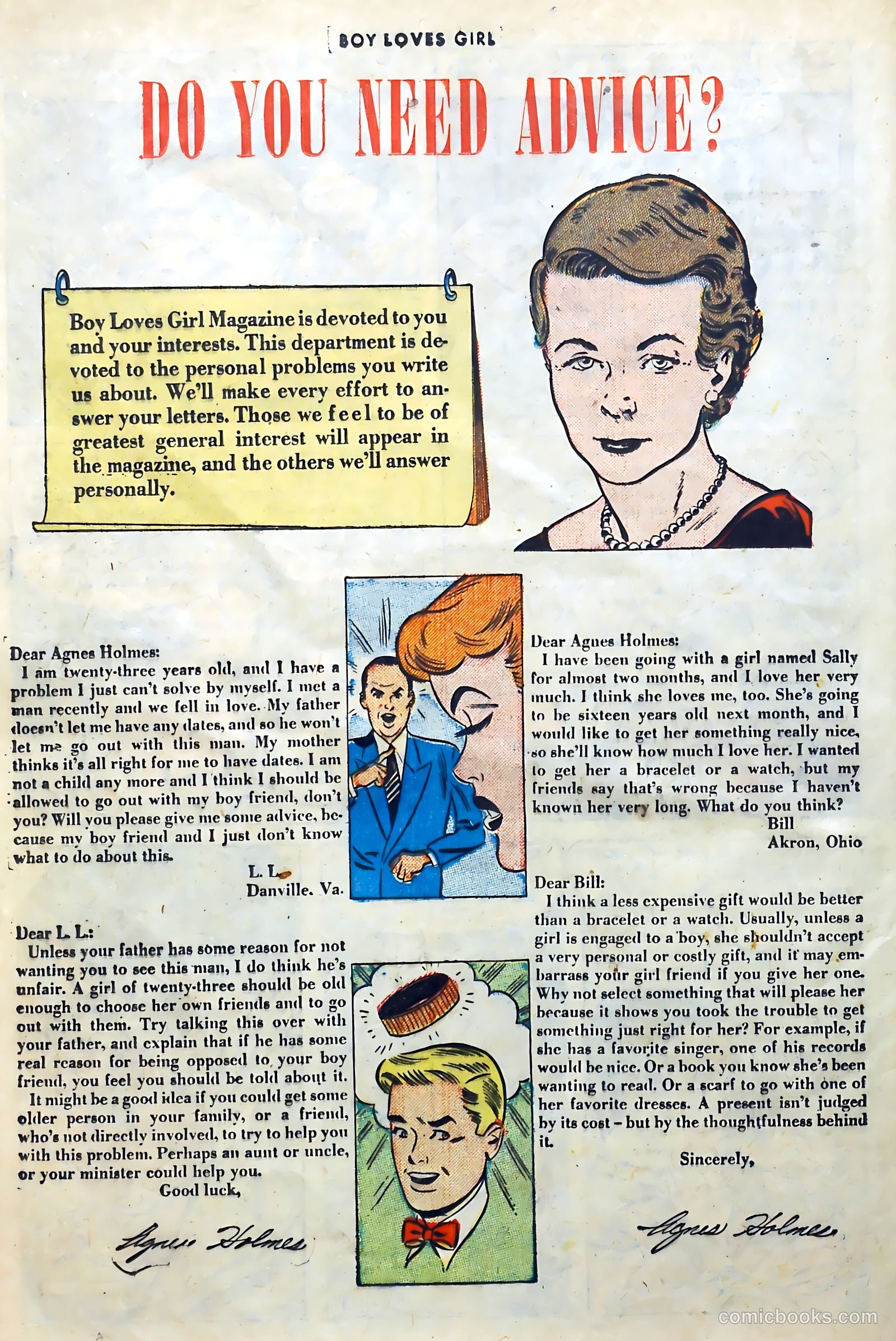 Boy Loves Girl #27 (1952) — page 16 of 36