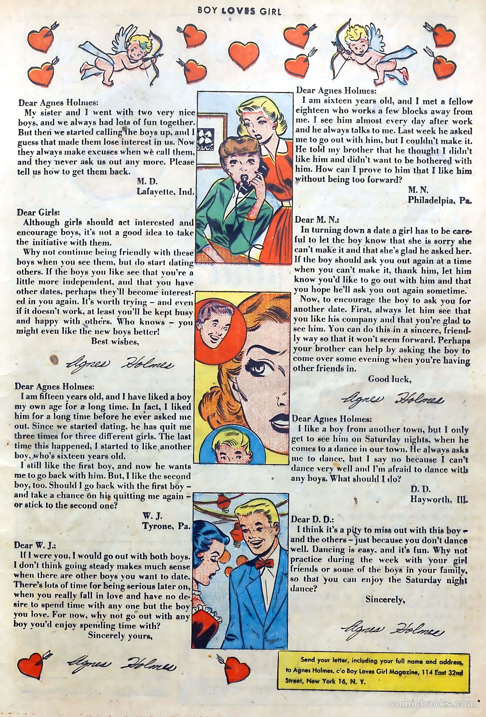 Boy Loves Girl #27 (1952) — page 17 of 36
