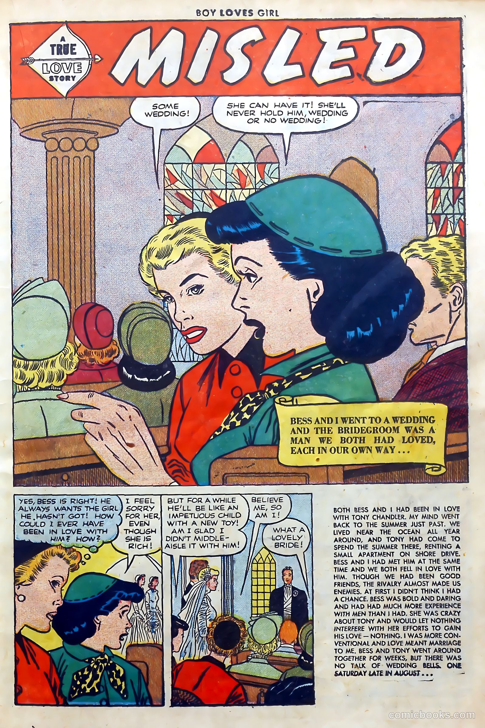 Boy Loves Girl #27 (1952) — page 19 of 36