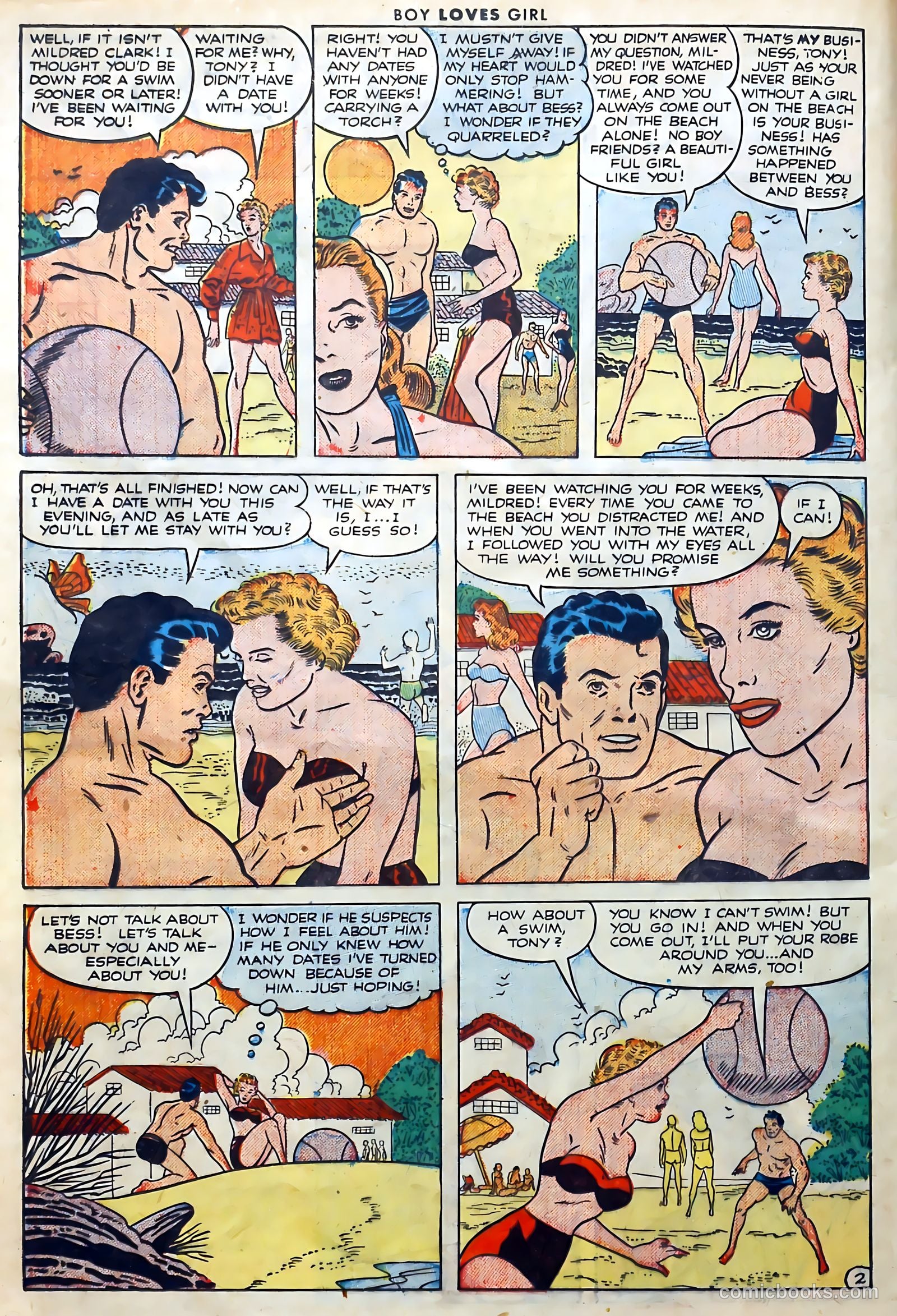 Boy Loves Girl #27 (1952) — page 20 of 36