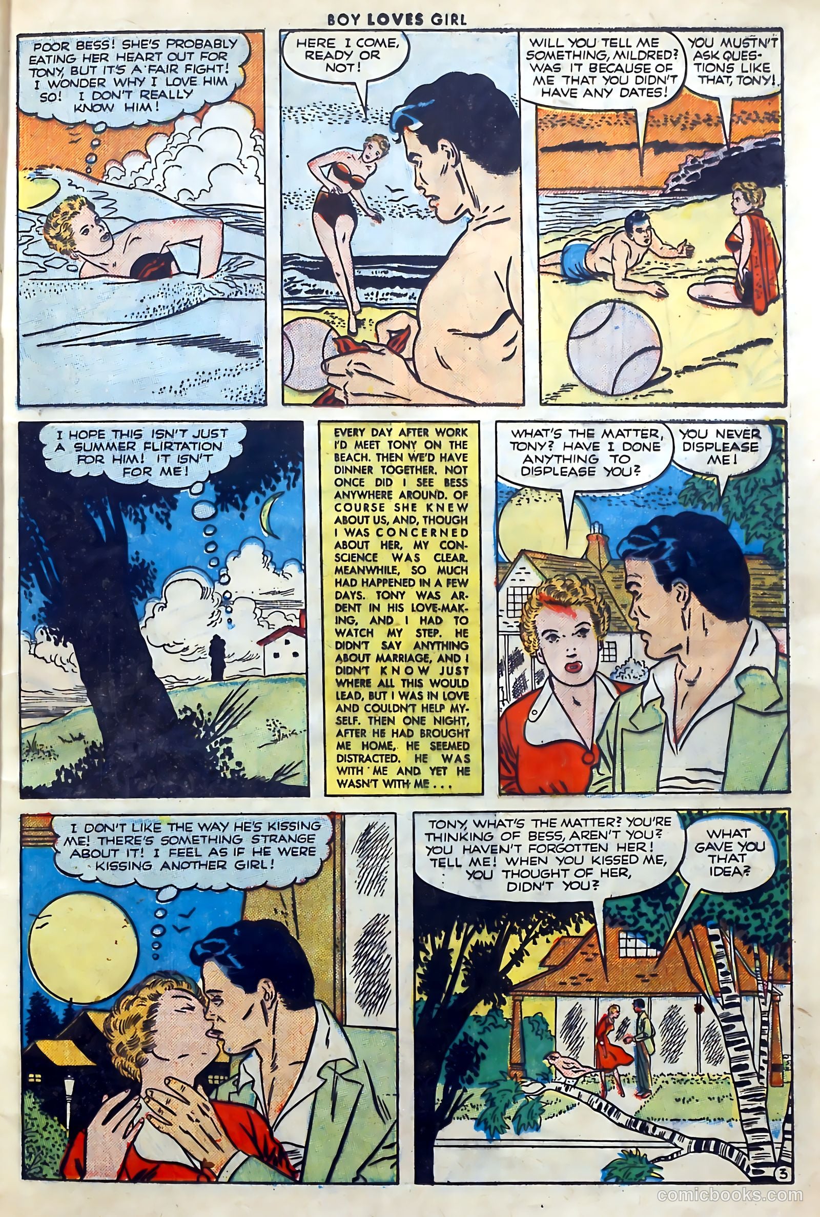 Boy Loves Girl #27 (1952) — page 21 of 36