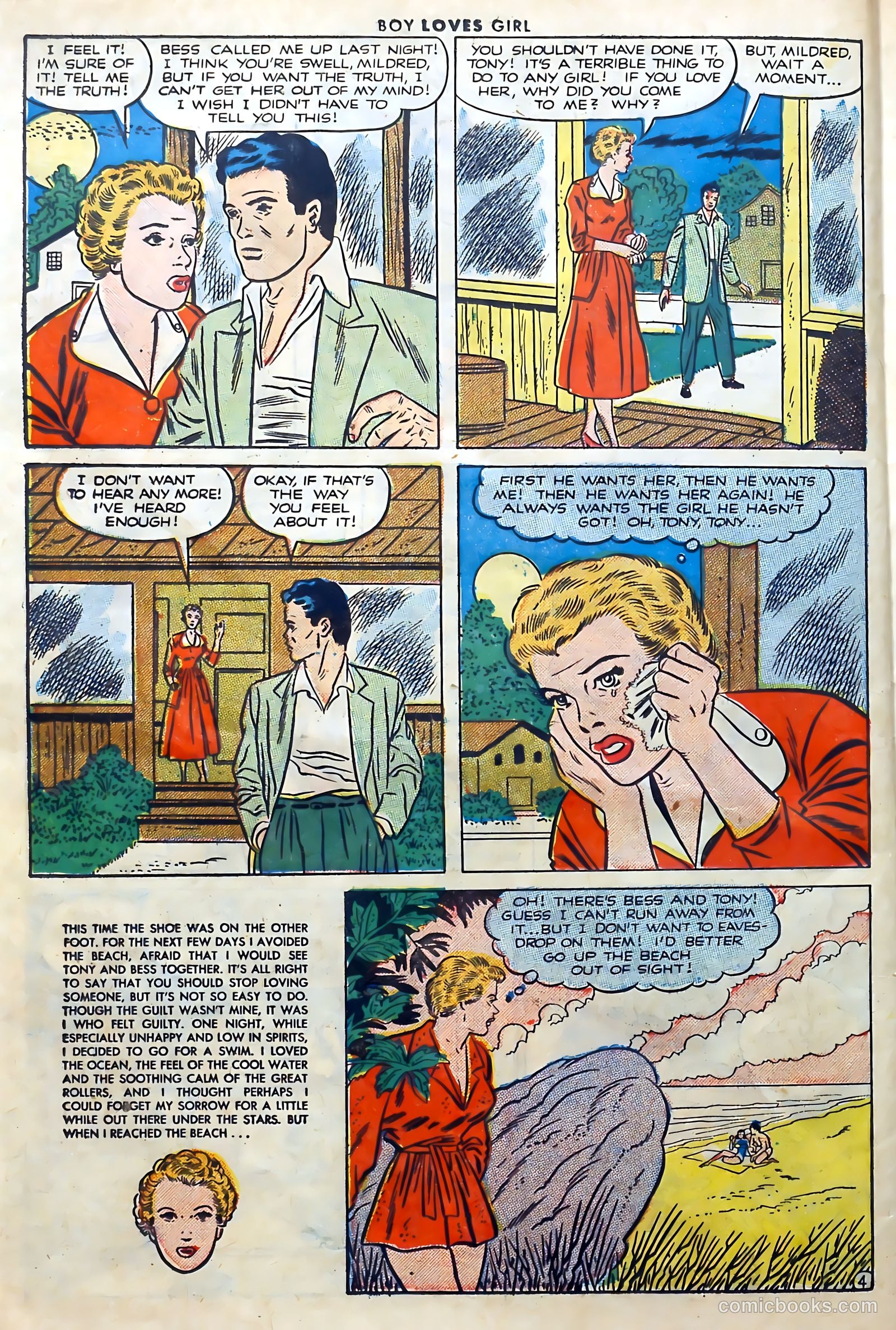 Boy Loves Girl #27 (1952) — page 22 of 36