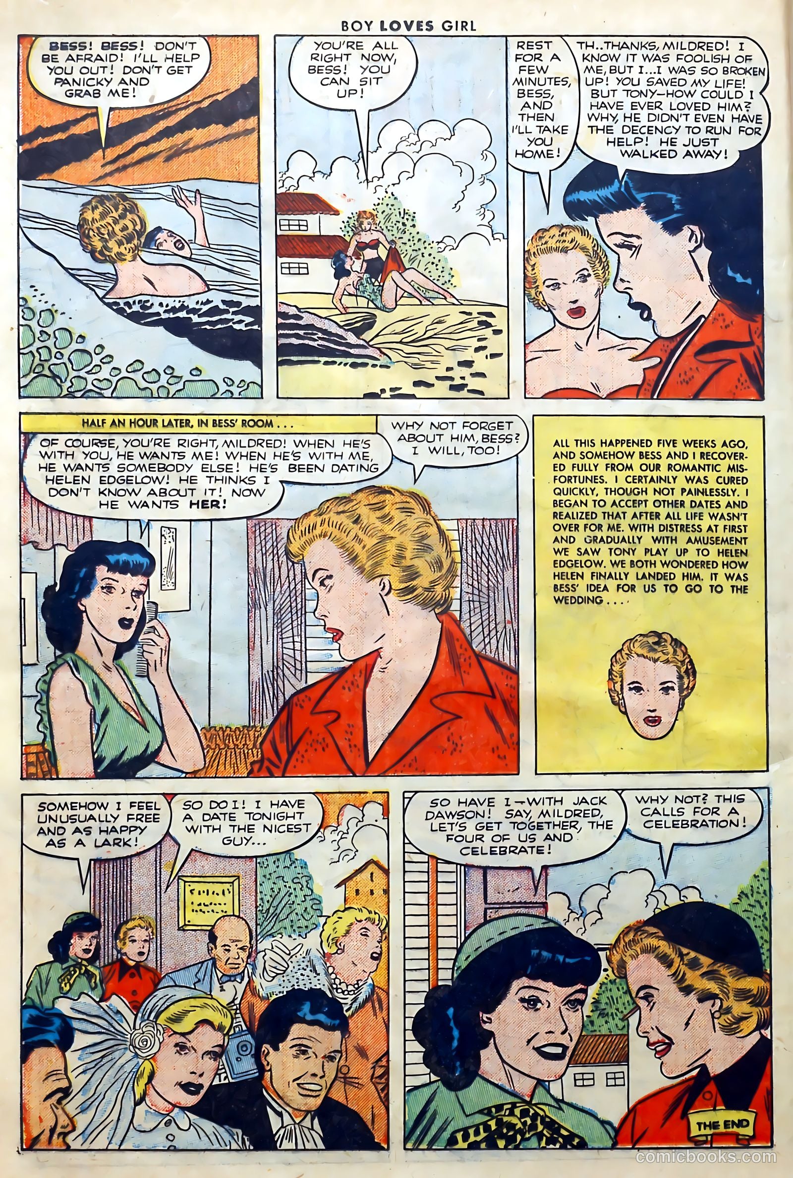 Boy Loves Girl #27 (1952) — page 24 of 36