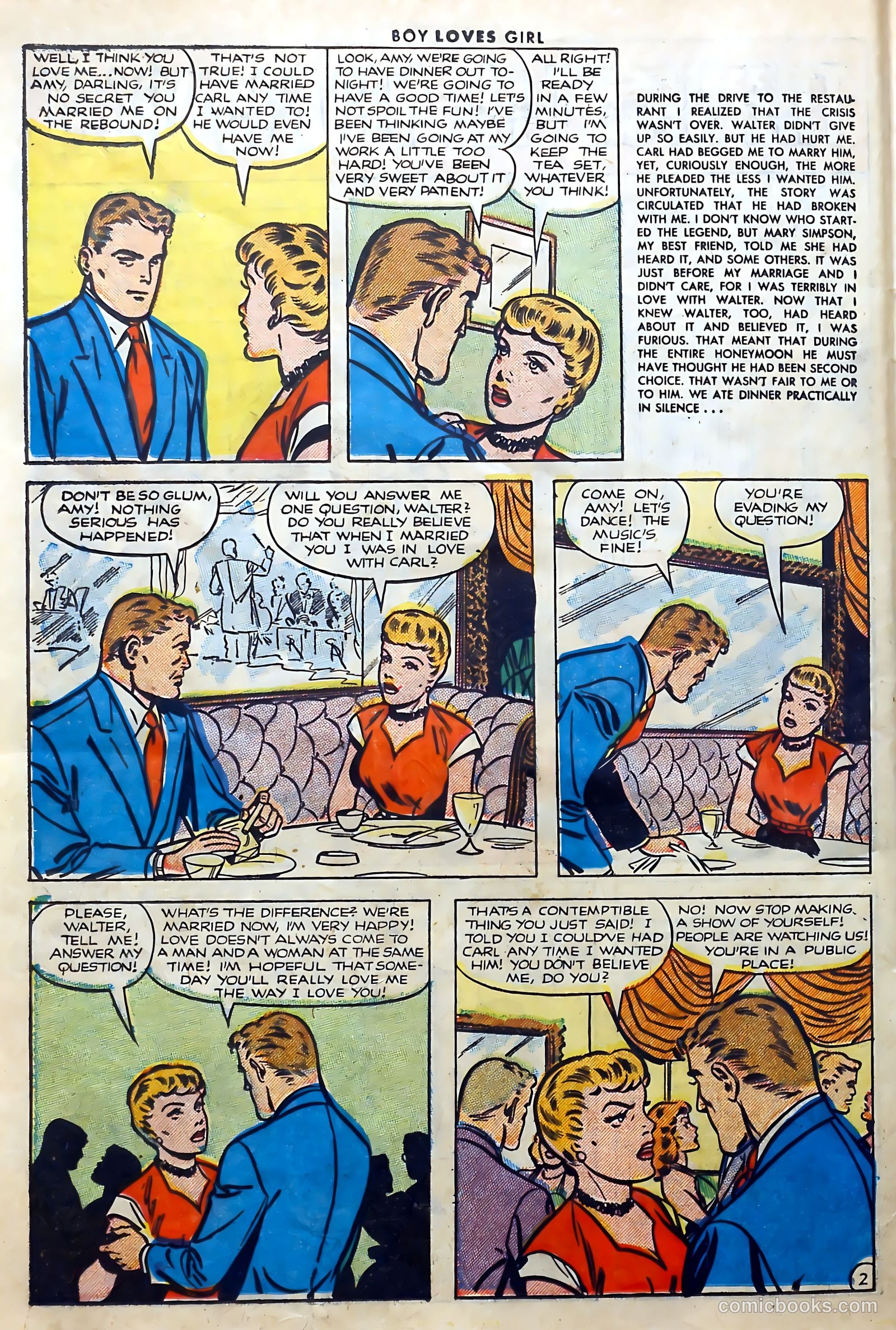 Boy Loves Girl #27 (1952) — page 26 of 36