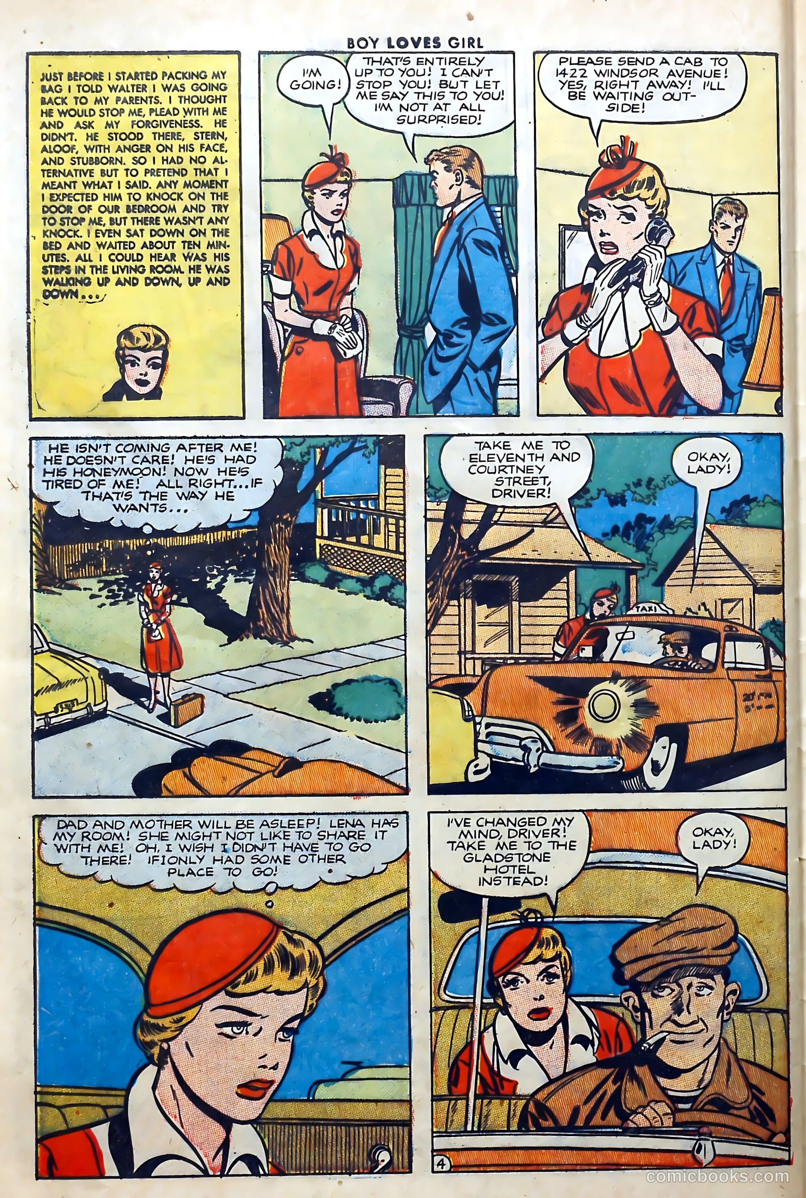 Boy Loves Girl #27 (1952) — page 28 of 36