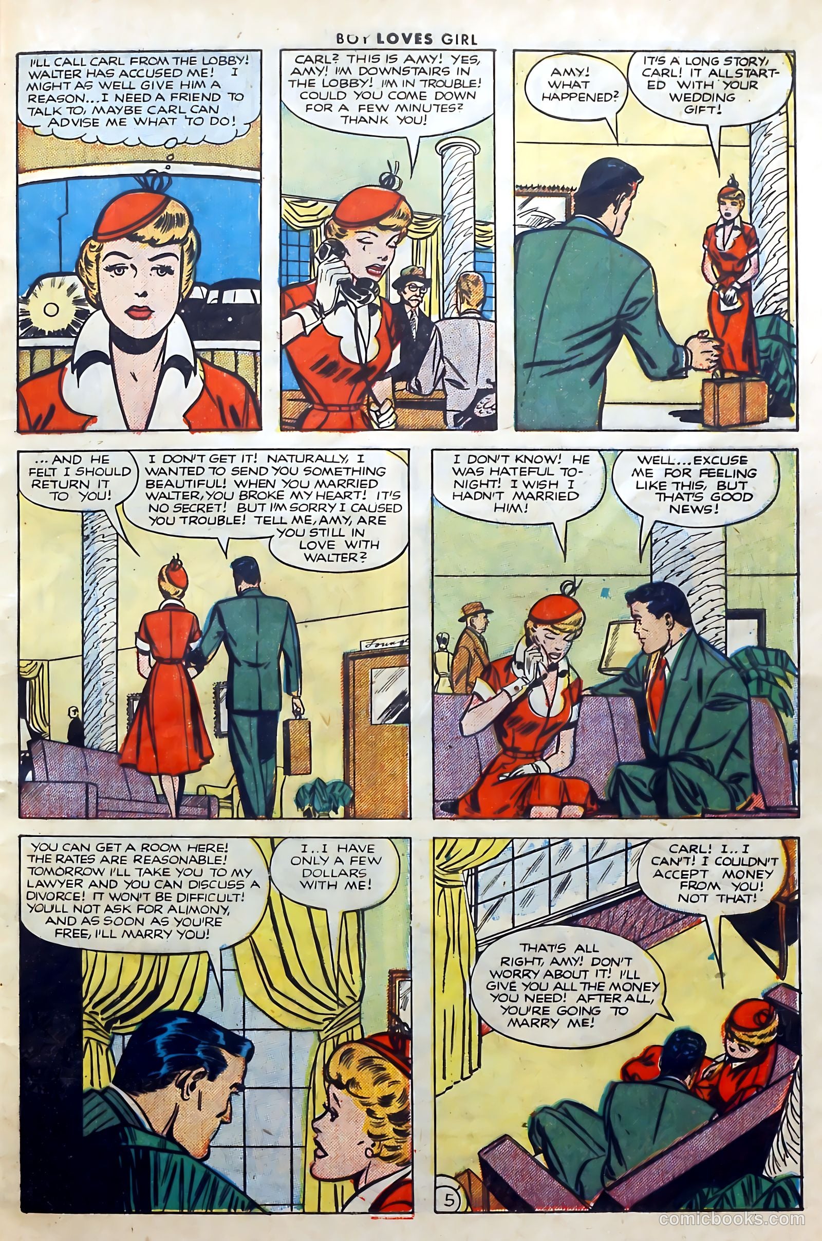 Boy Loves Girl #27 (1952) — page 29 of 36
