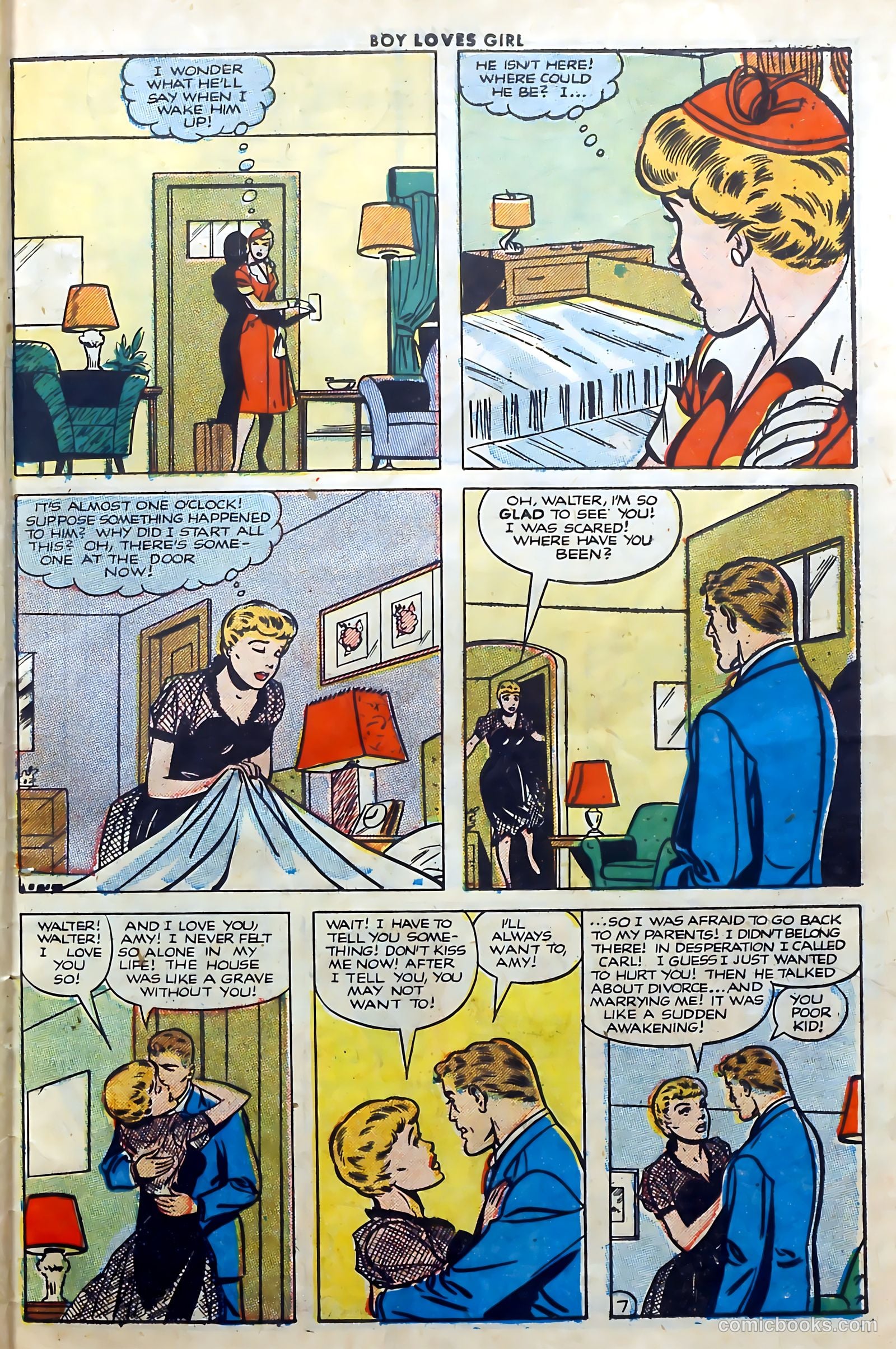 Boy Loves Girl #27 (1952) — page 31 of 36