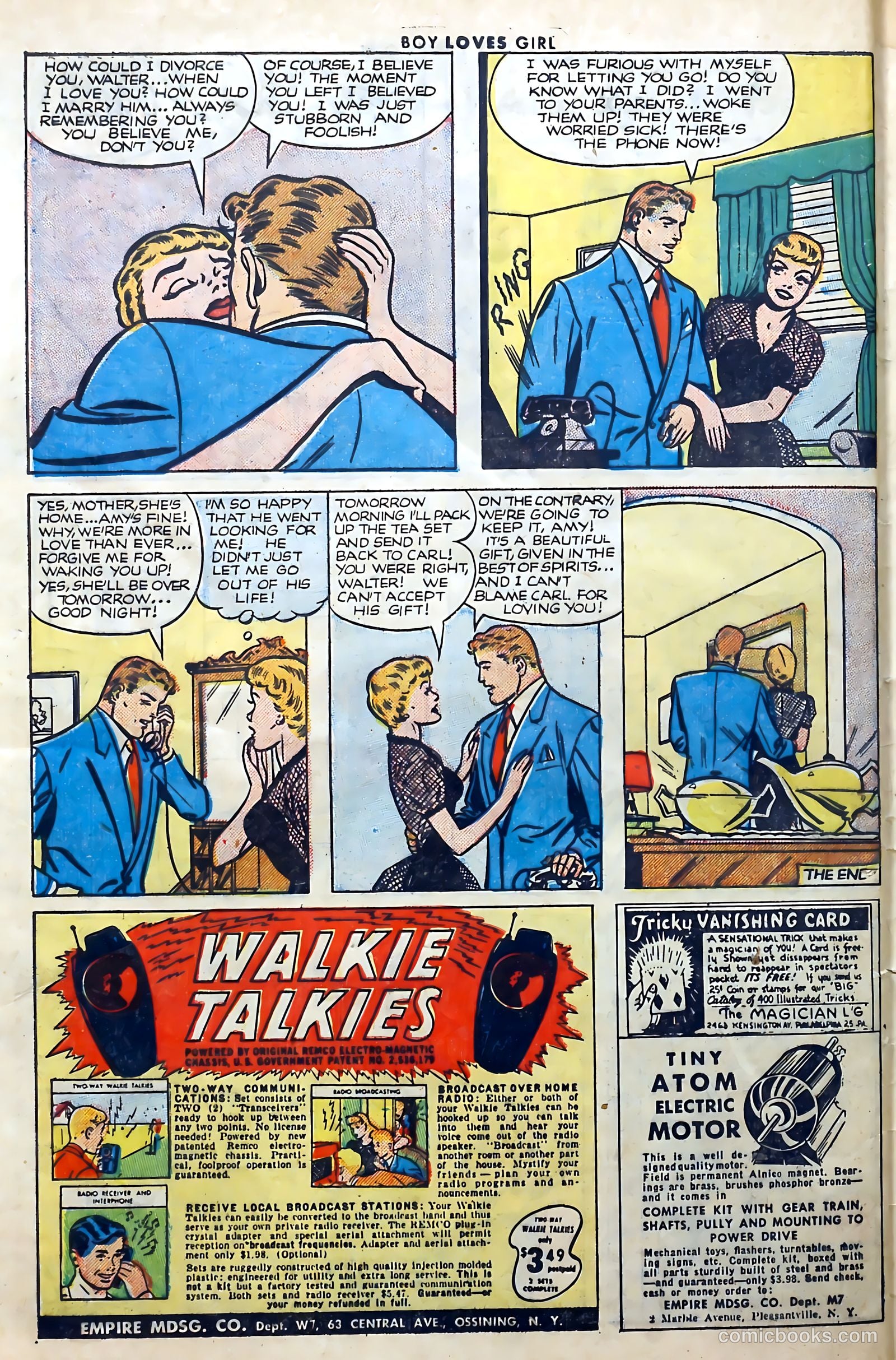 Boy Loves Girl #27 (1952) — page 32 of 36