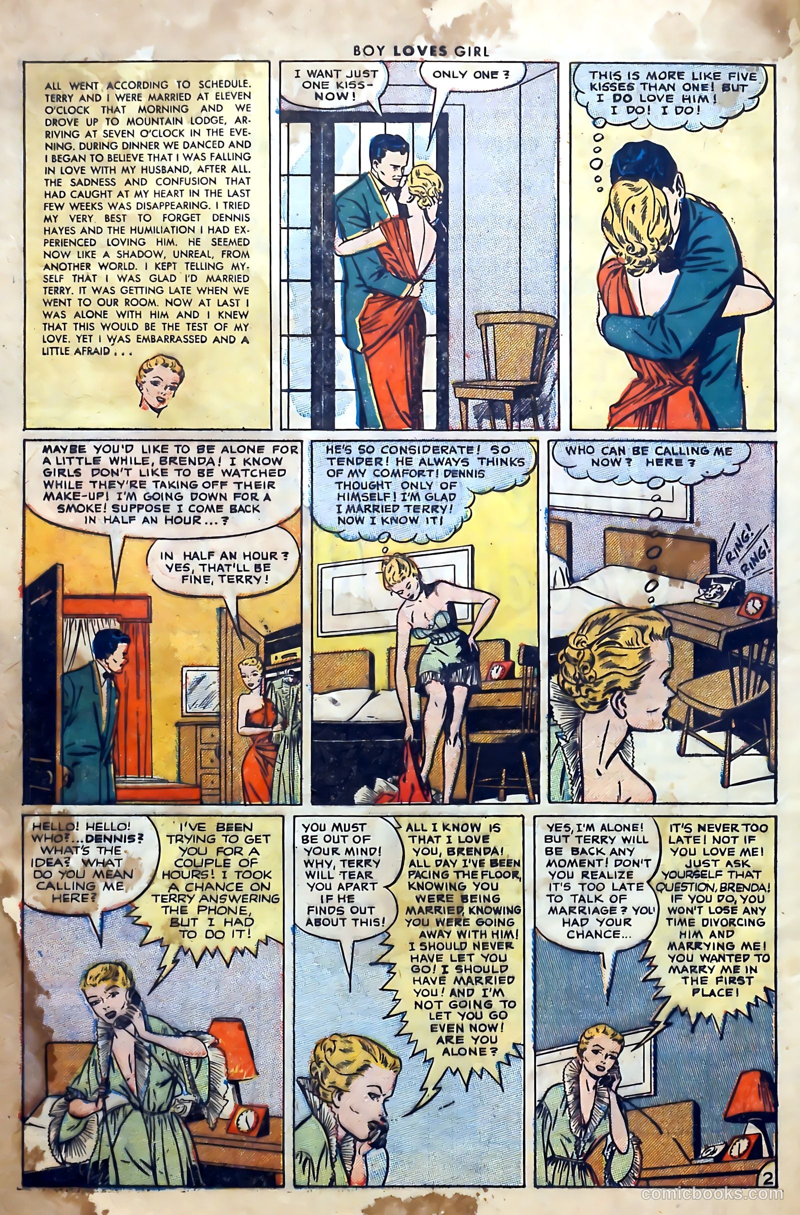 Boy Loves Girl #28 (1952) — page 4 of 36