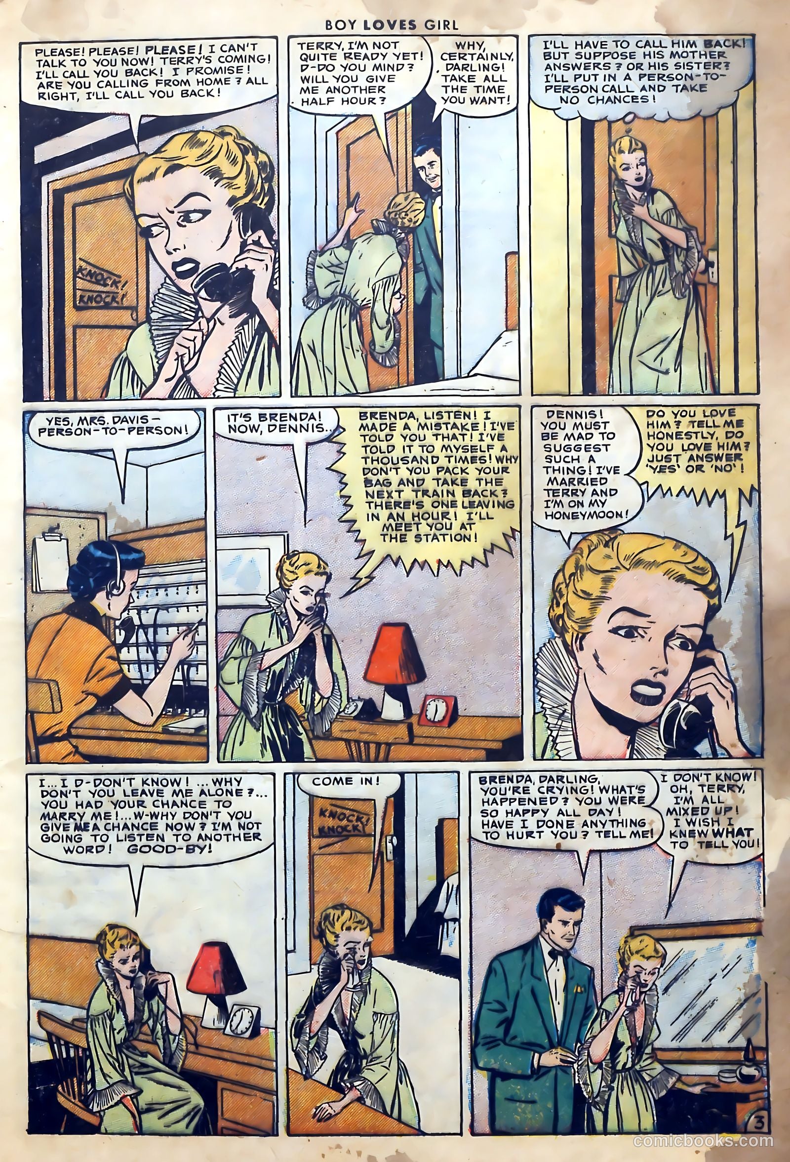 Boy Loves Girl #28 (1952) — page 5 of 36