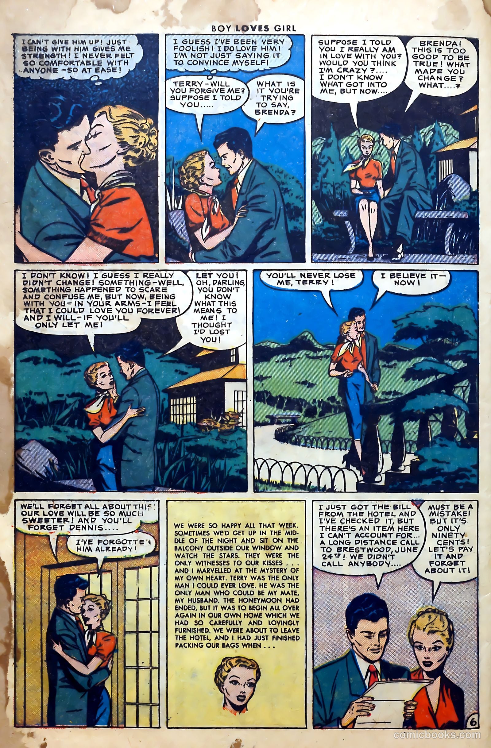 Boy Loves Girl #28 (1952) — page 8 of 36