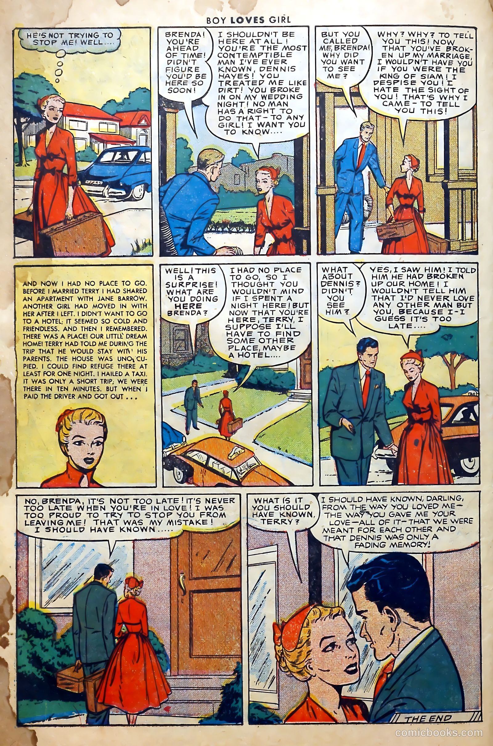 Boy Loves Girl #28 (1952) — page 10 of 36