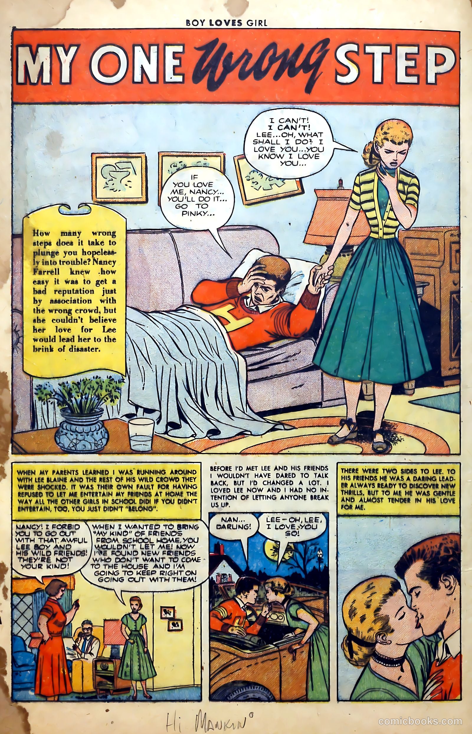 Boy Loves Girl #28 (1952) — page 12 of 36