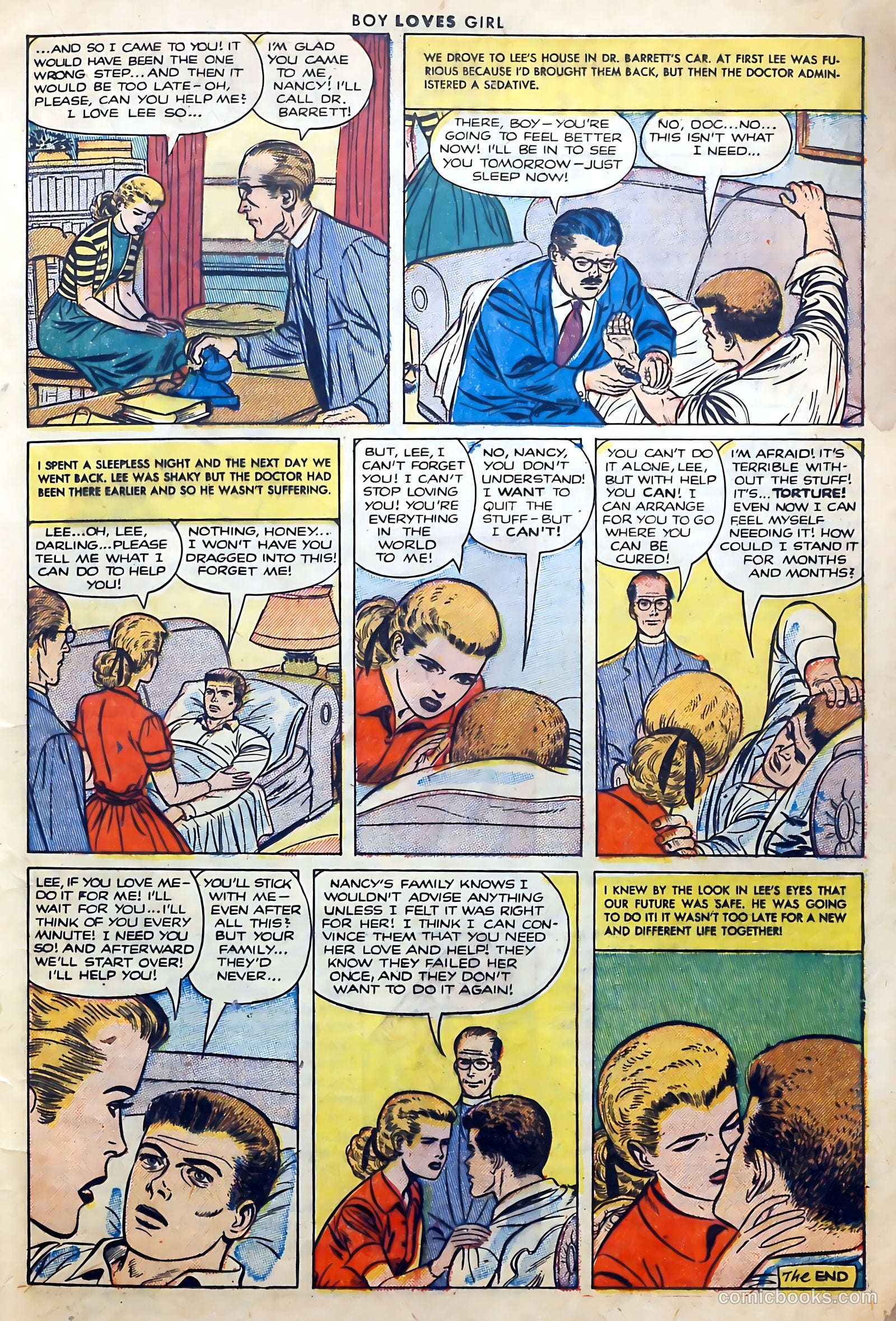 Boy Loves Girl #28 (1952) — page 17 of 36