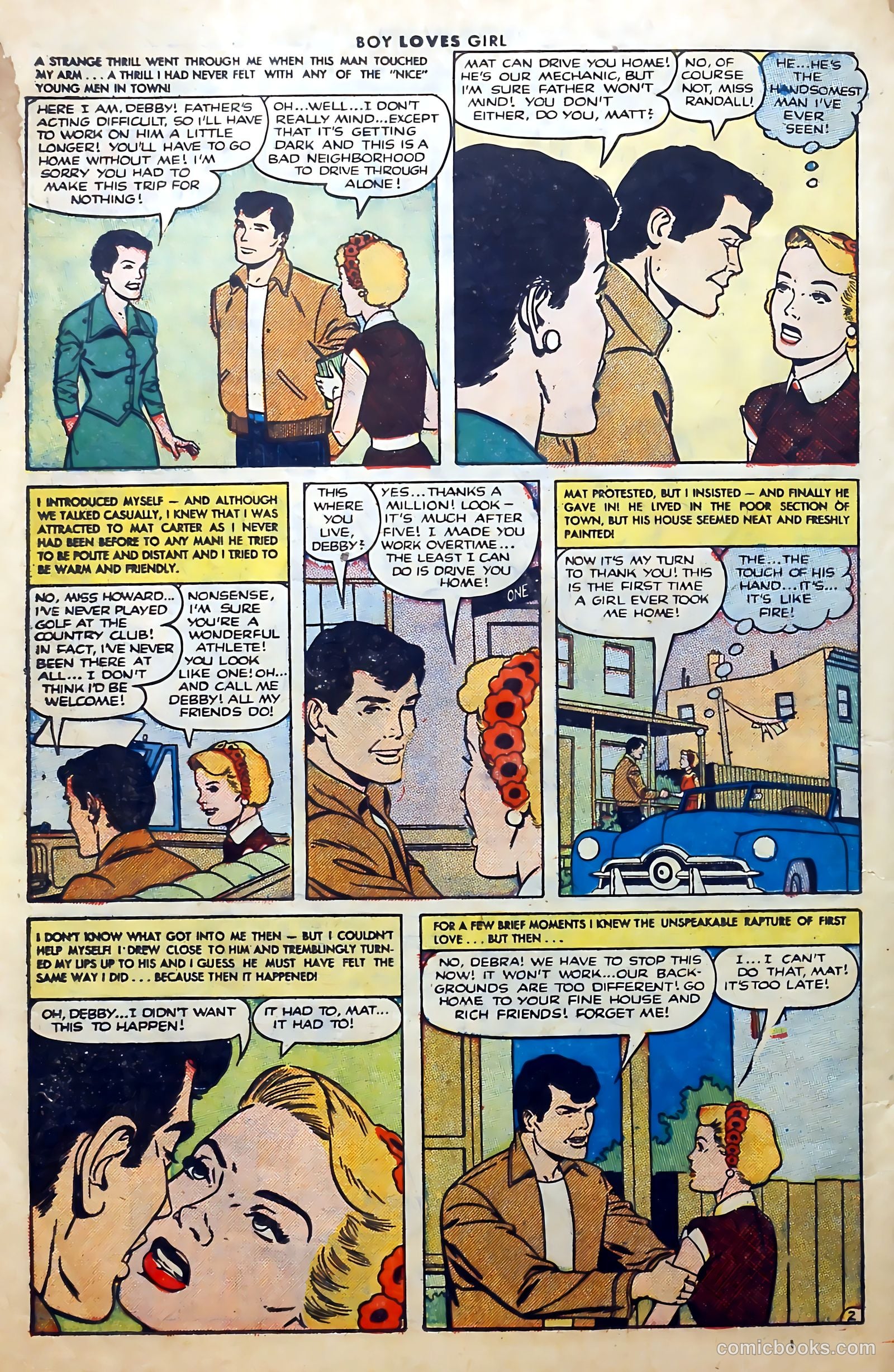 Boy Loves Girl #28 (1952) — page 22 of 36