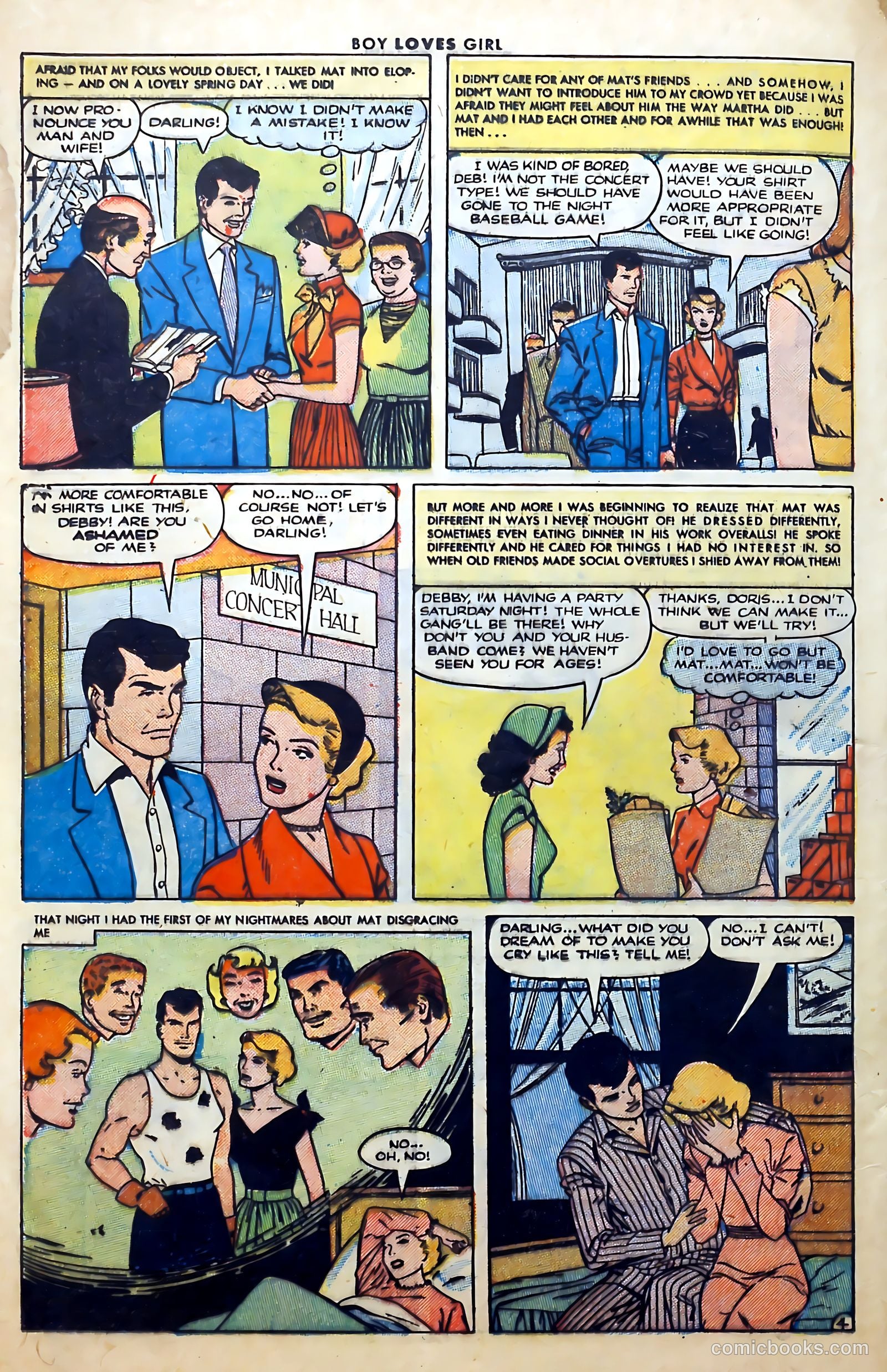 Boy Loves Girl #28 (1952) — page 24 of 36