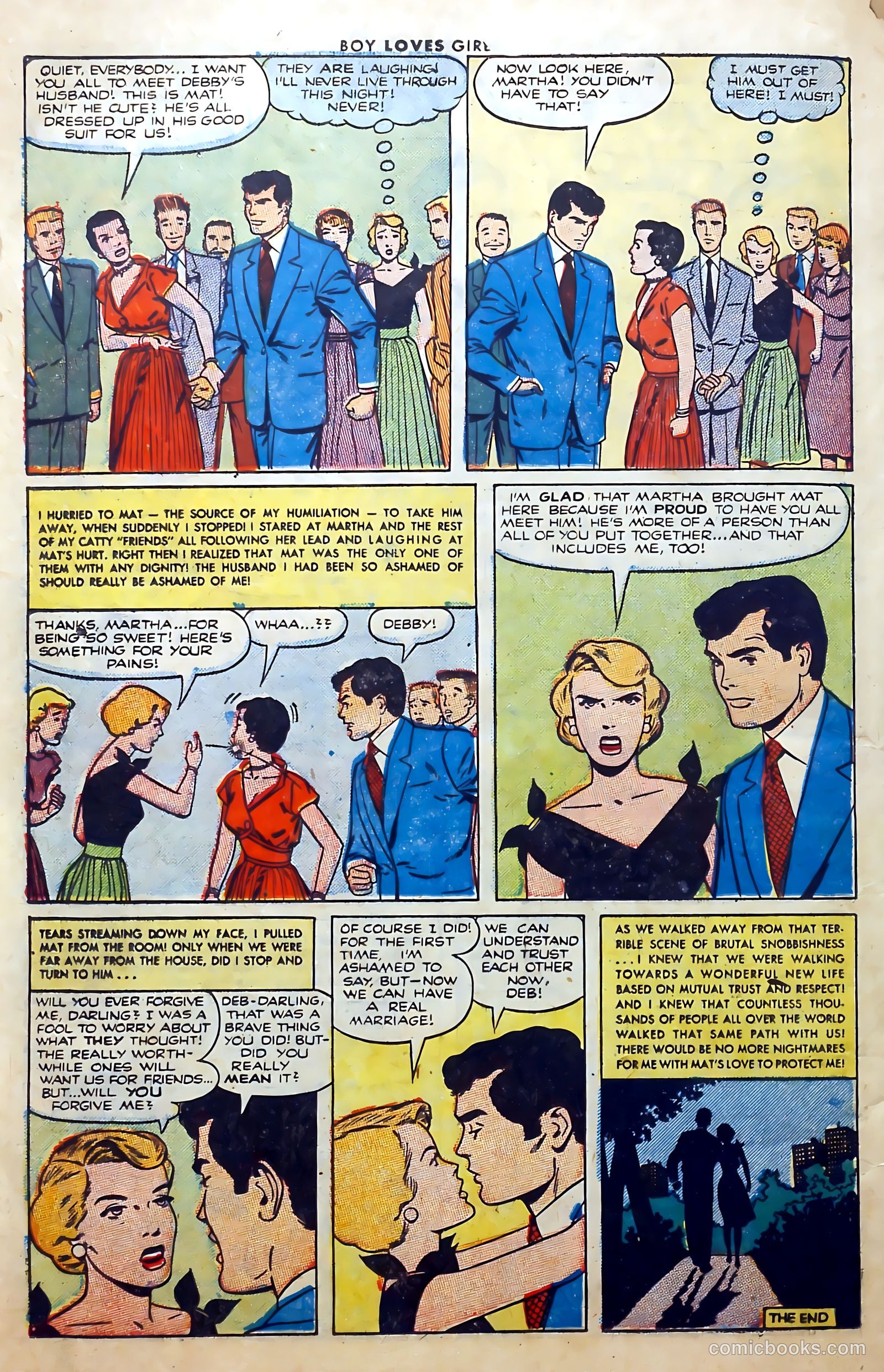 Boy Loves Girl #28 (1952) — page 26 of 36