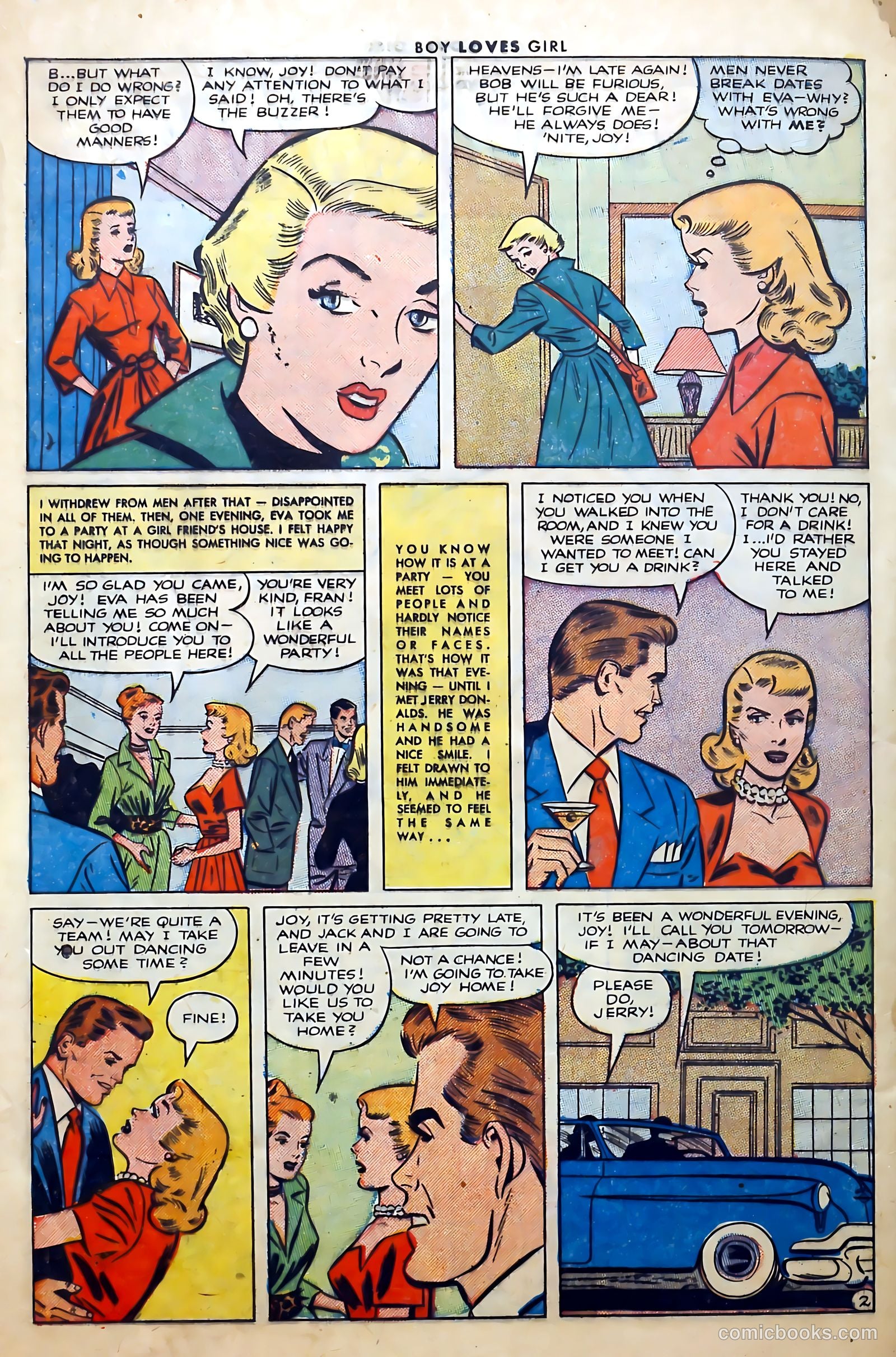 Boy Loves Girl #28 (1952) — page 28 of 36