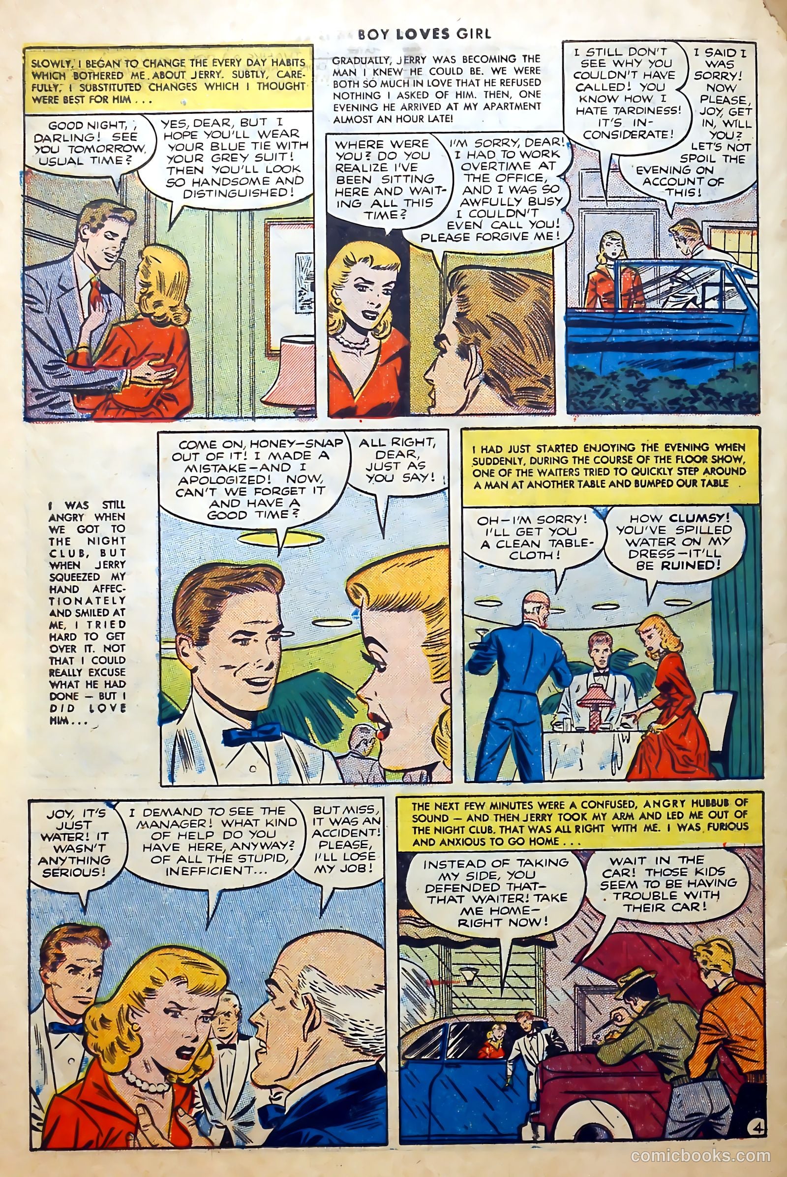 Boy Loves Girl #28 (1952) — page 30 of 36
