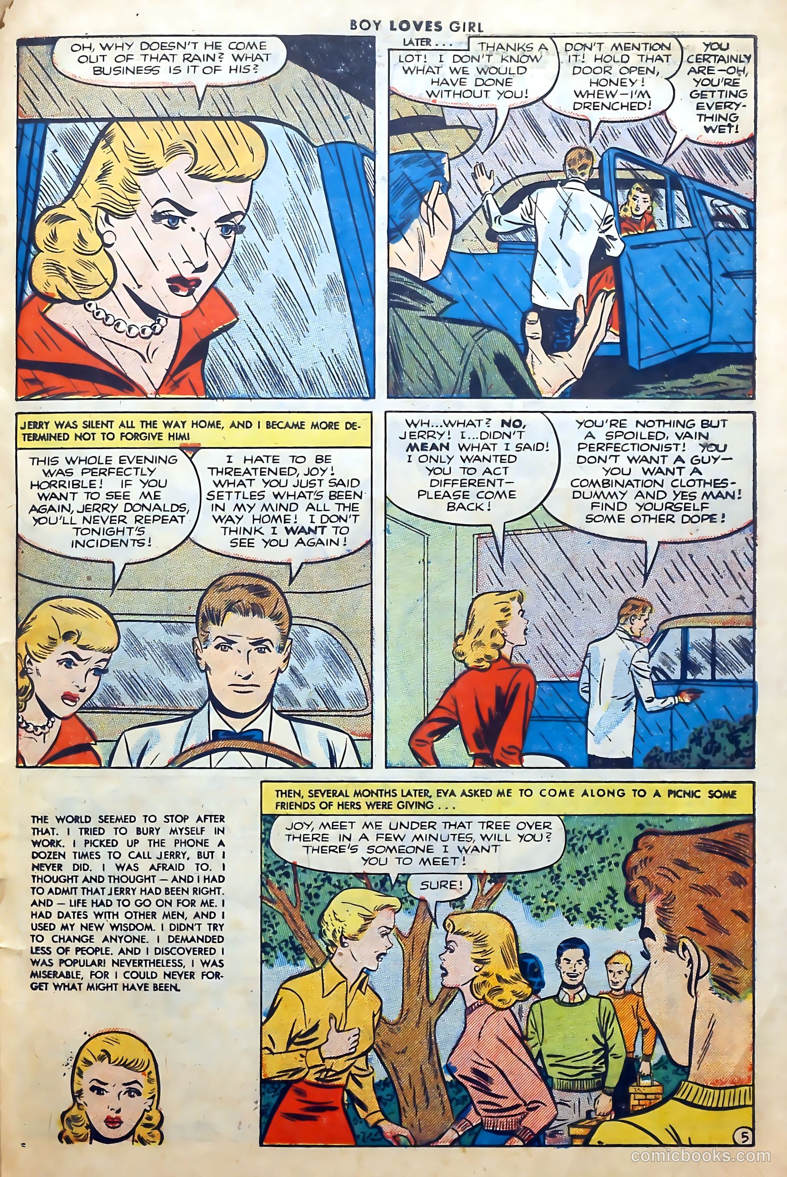 Boy Loves Girl #28 (1952) — page 31 of 36