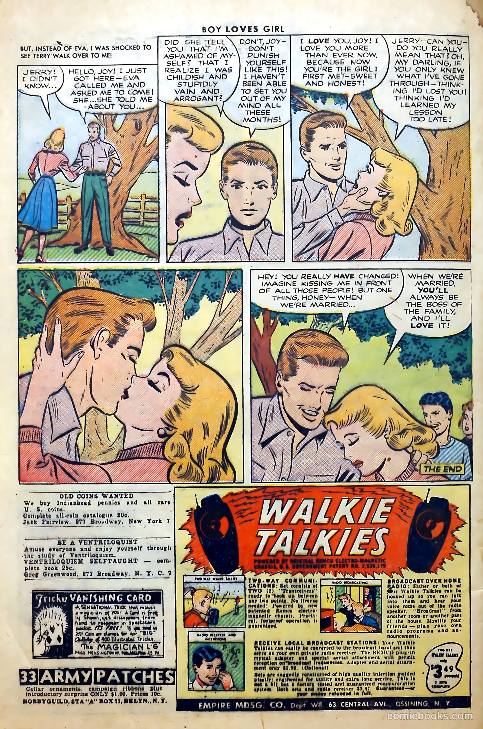 Boy Loves Girl #28 (1952) — page 32 of 36