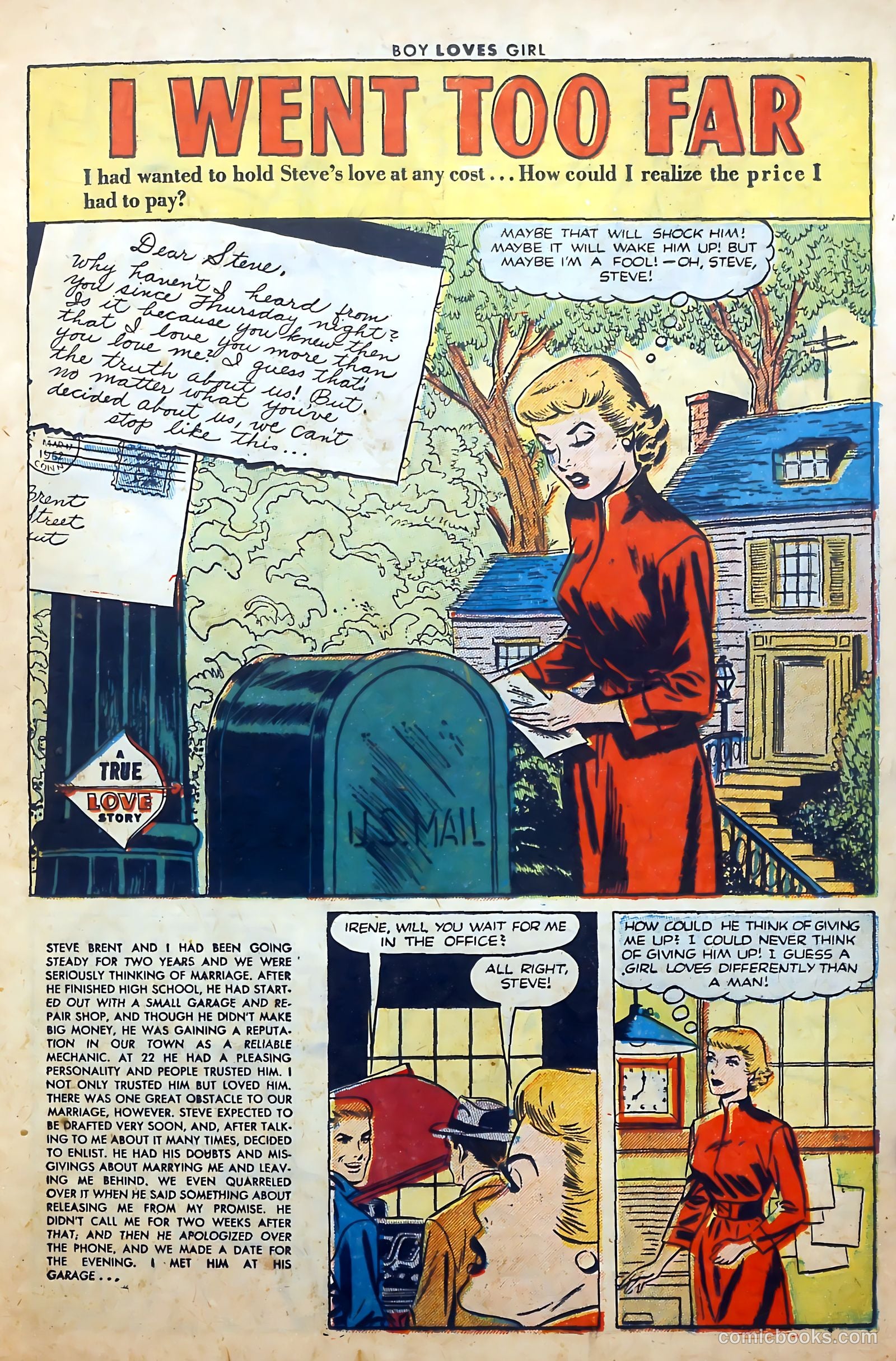 Boy Loves Girl #29 (1952) — page 11 of 36