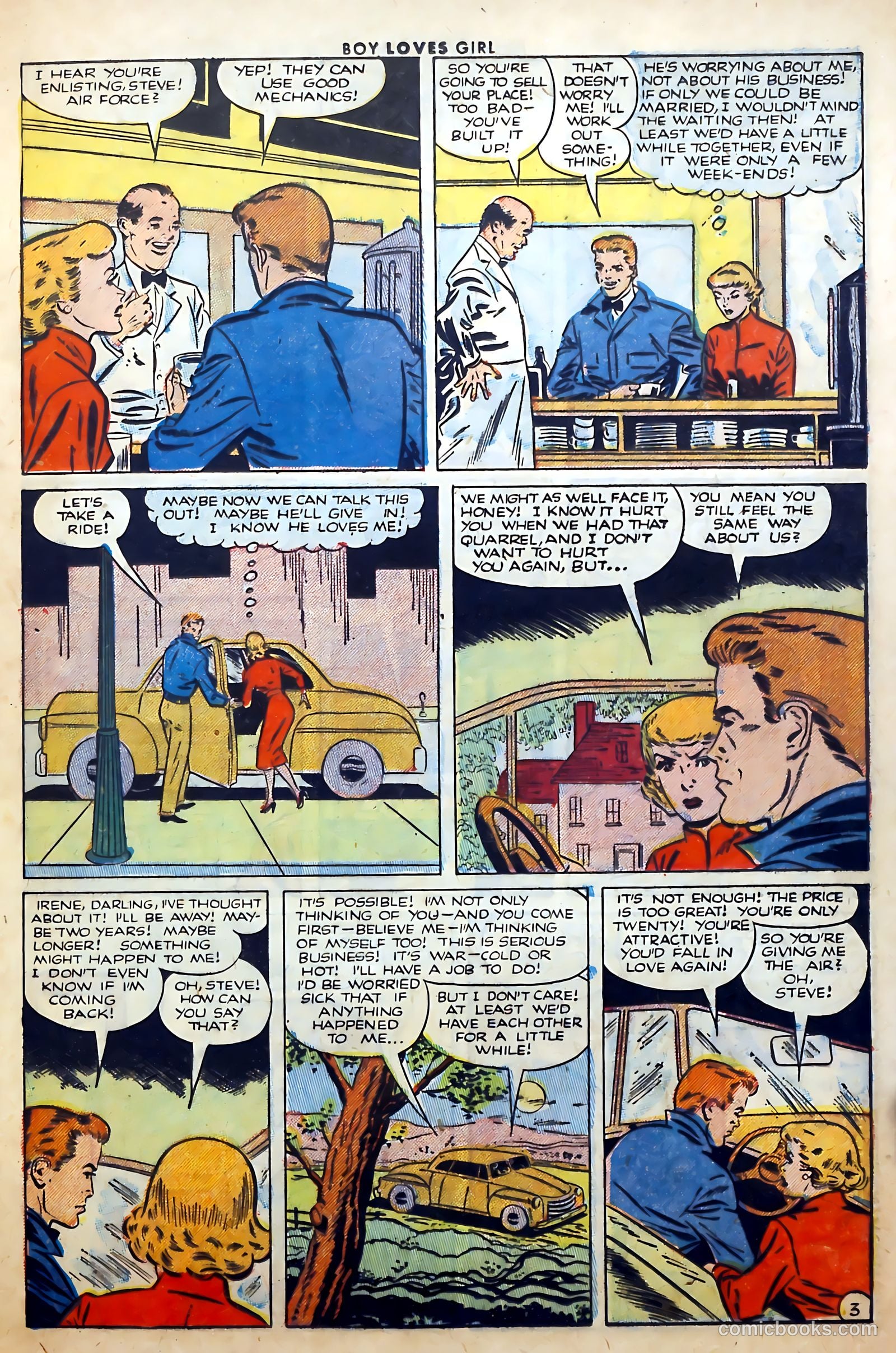 Boy Loves Girl #29 (1952) — page 13 of 36