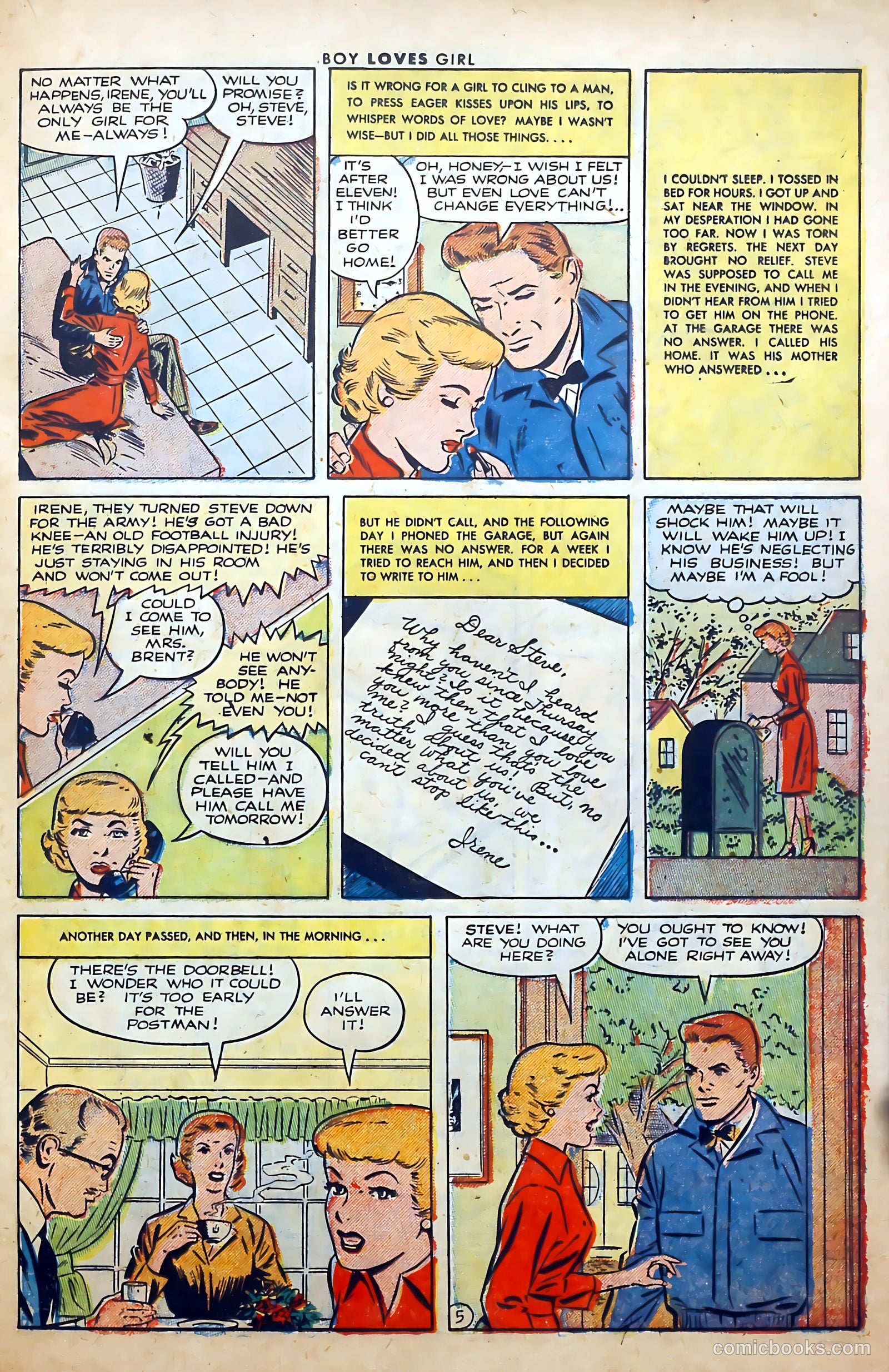Boy Loves Girl #29 (1952) — page 15 of 36