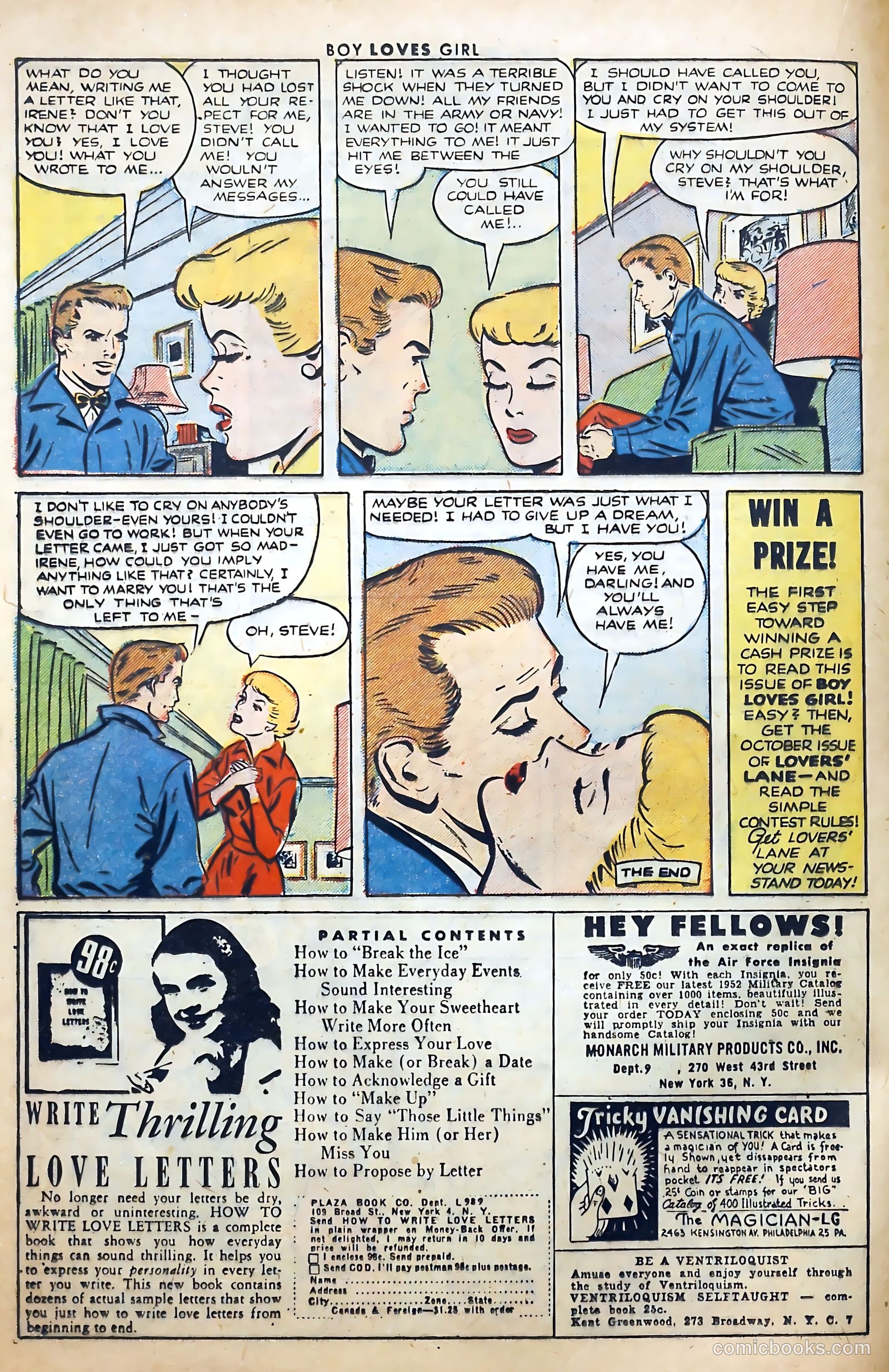 Boy Loves Girl #29 (1952) — page 16 of 36