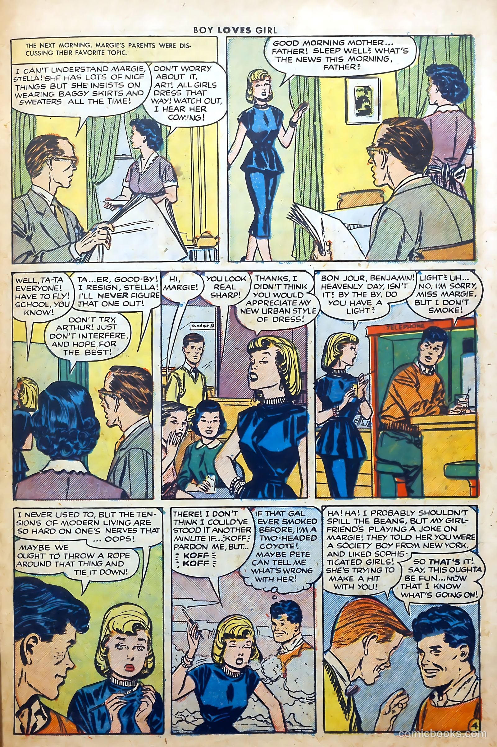 Boy Loves Girl #29 (1952) — page 23 of 36