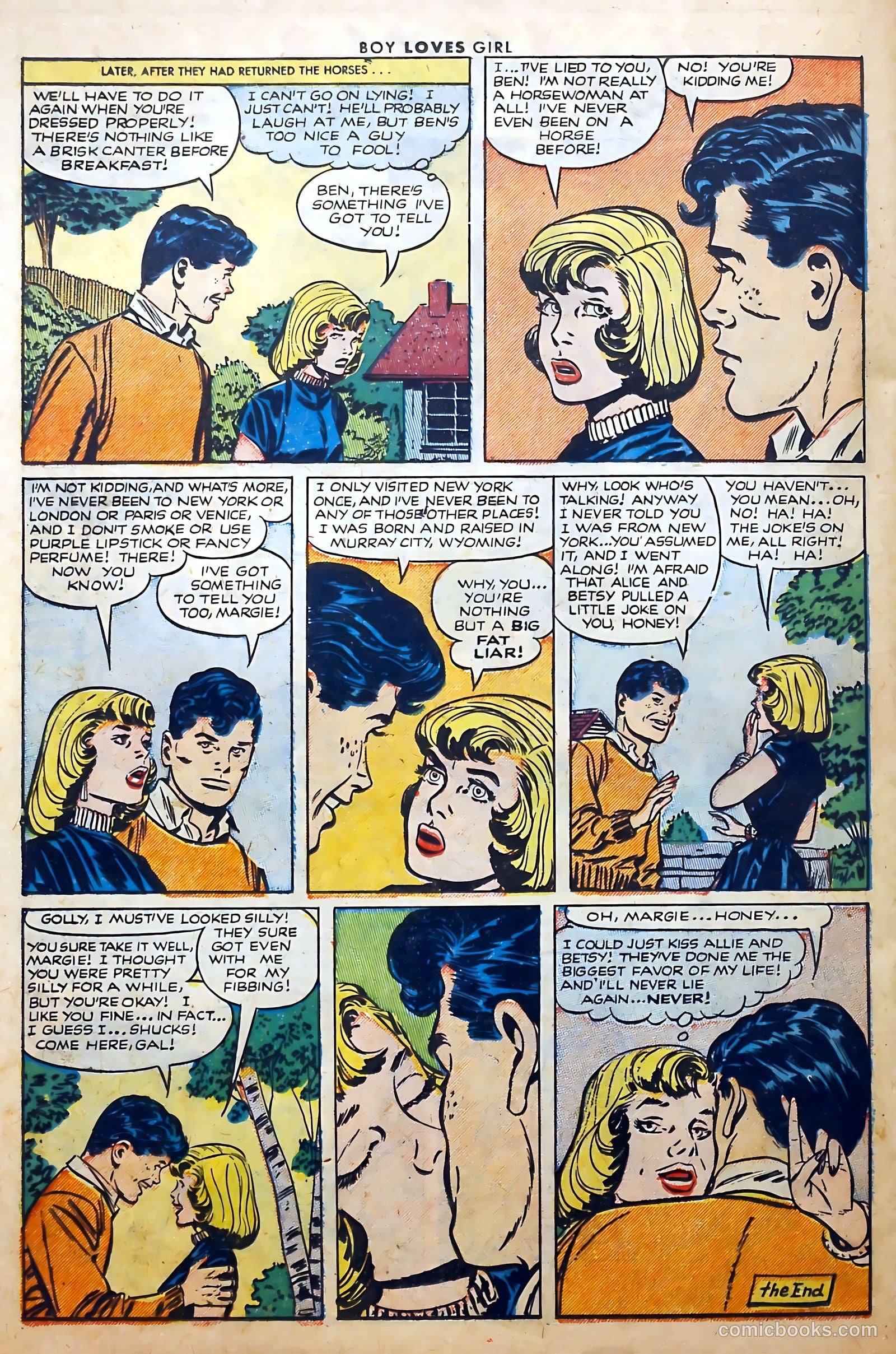 Boy Loves Girl #29 (1952) — page 26 of 36