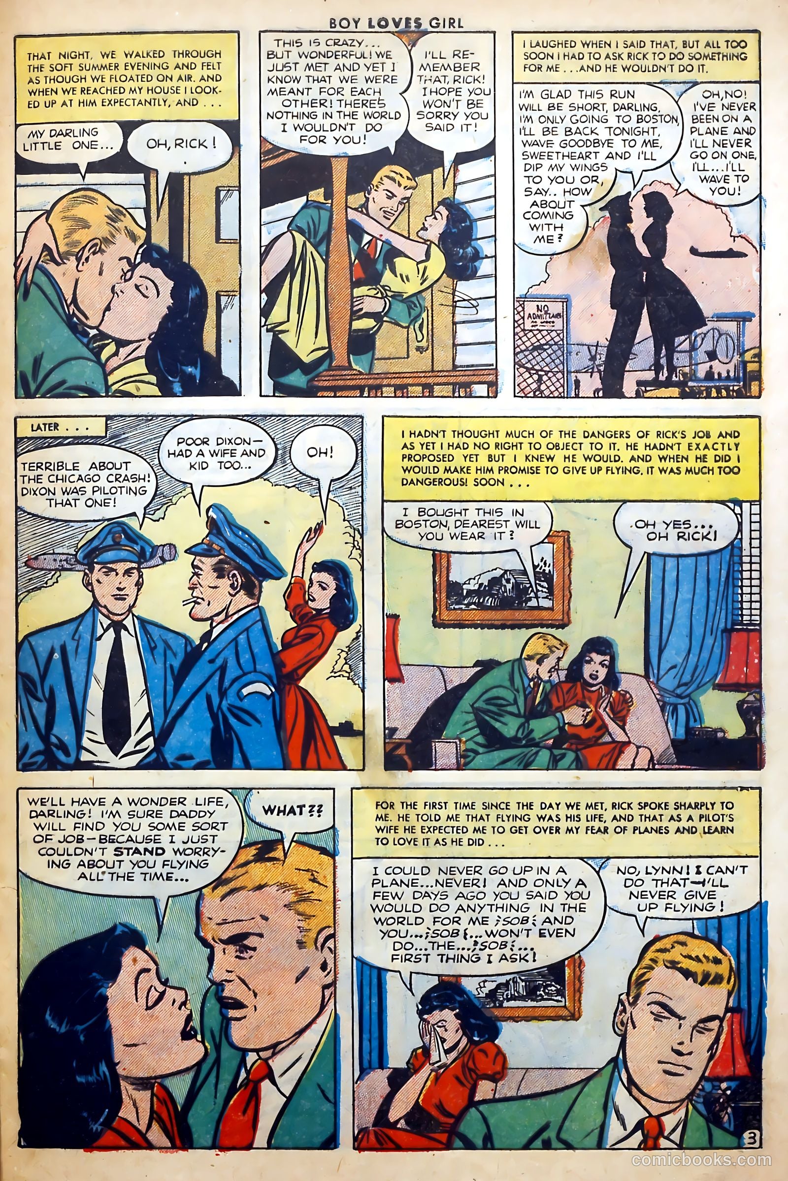 Boy Loves Girl #29 (1952) — page 29 of 36