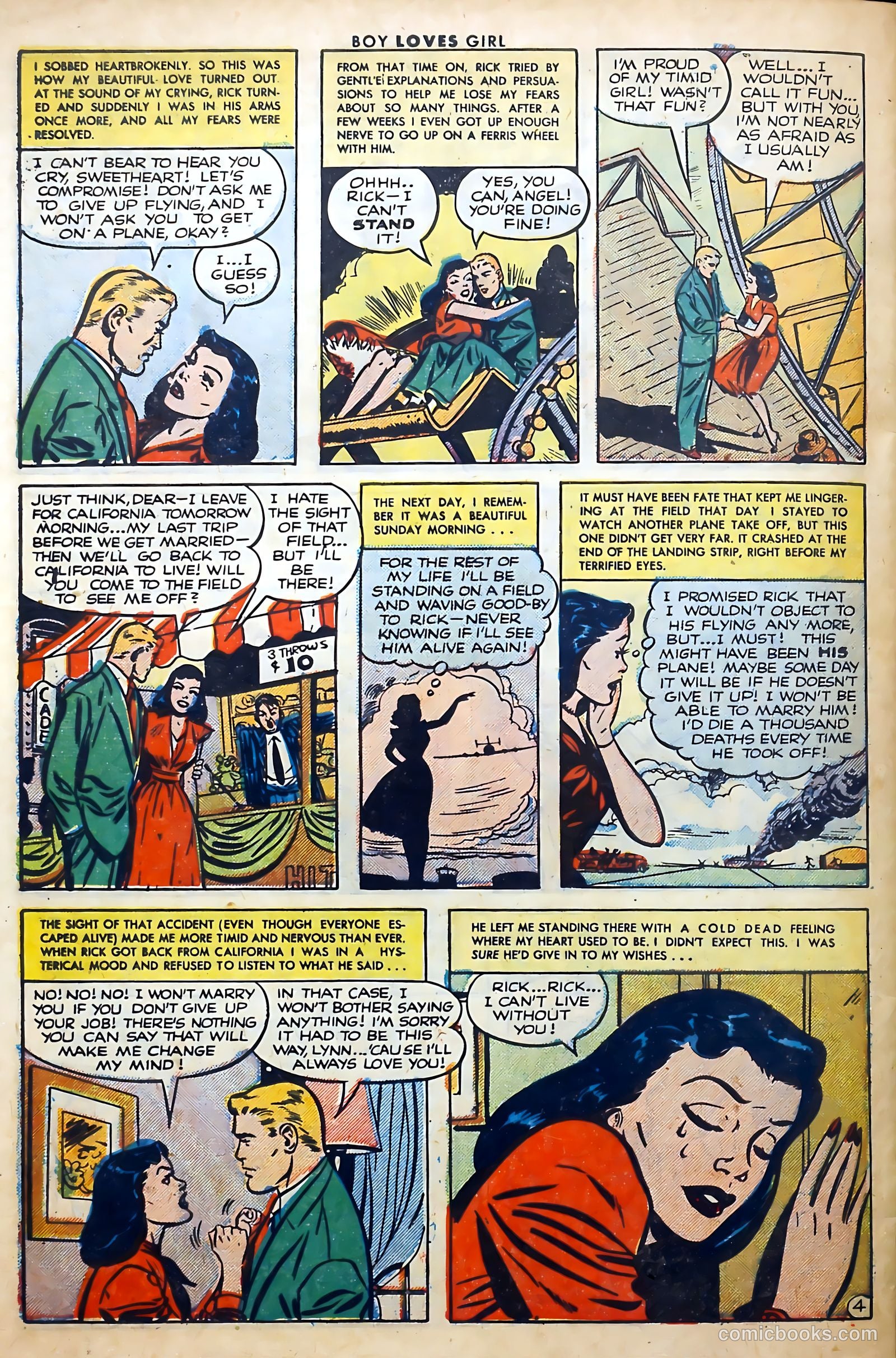 Boy Loves Girl #29 (1952) — page 30 of 36