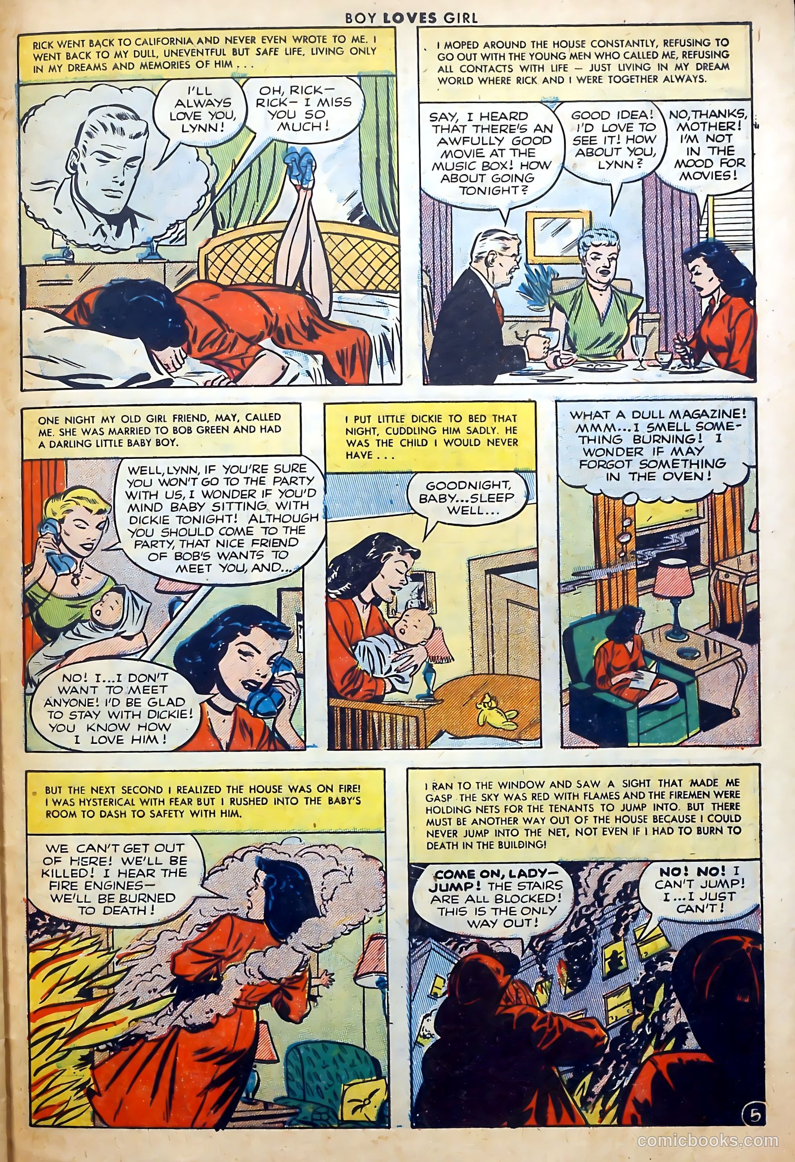 Boy Loves Girl #29 (1952) — page 31 of 36