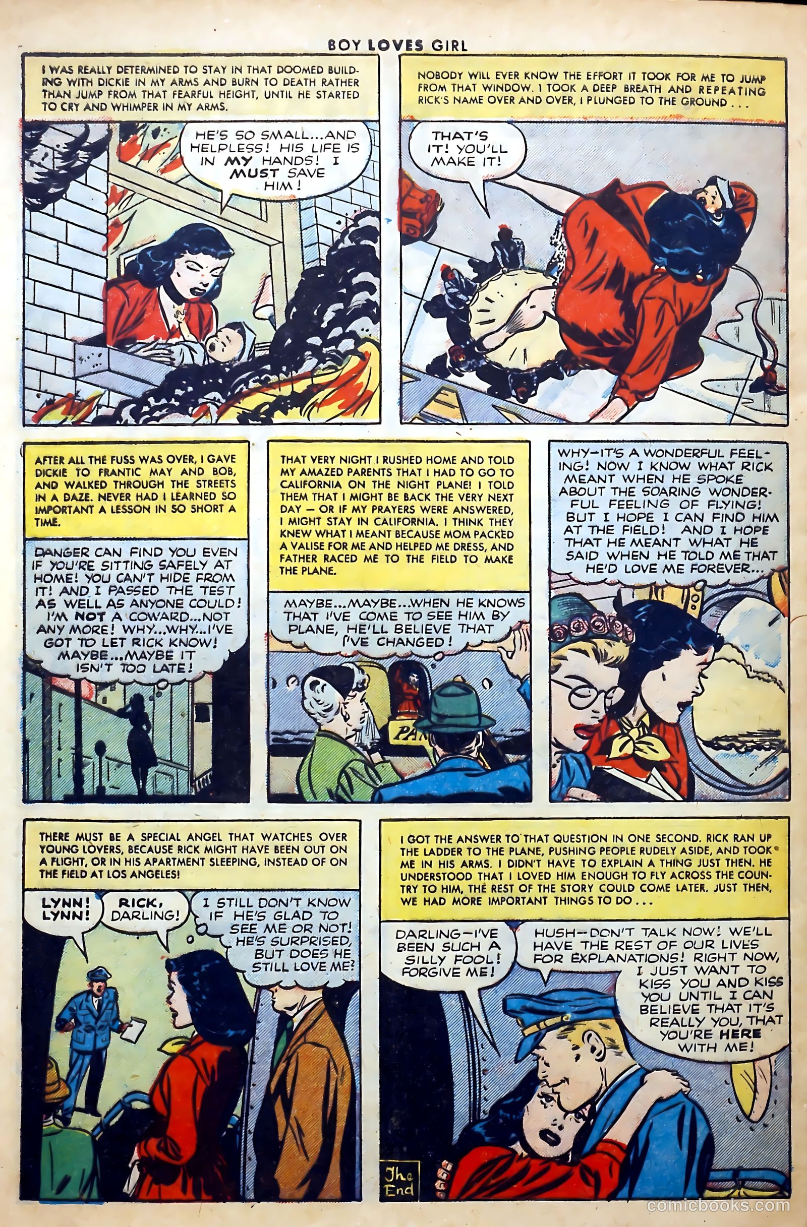 Boy Loves Girl #29 (1952) — page 32 of 36