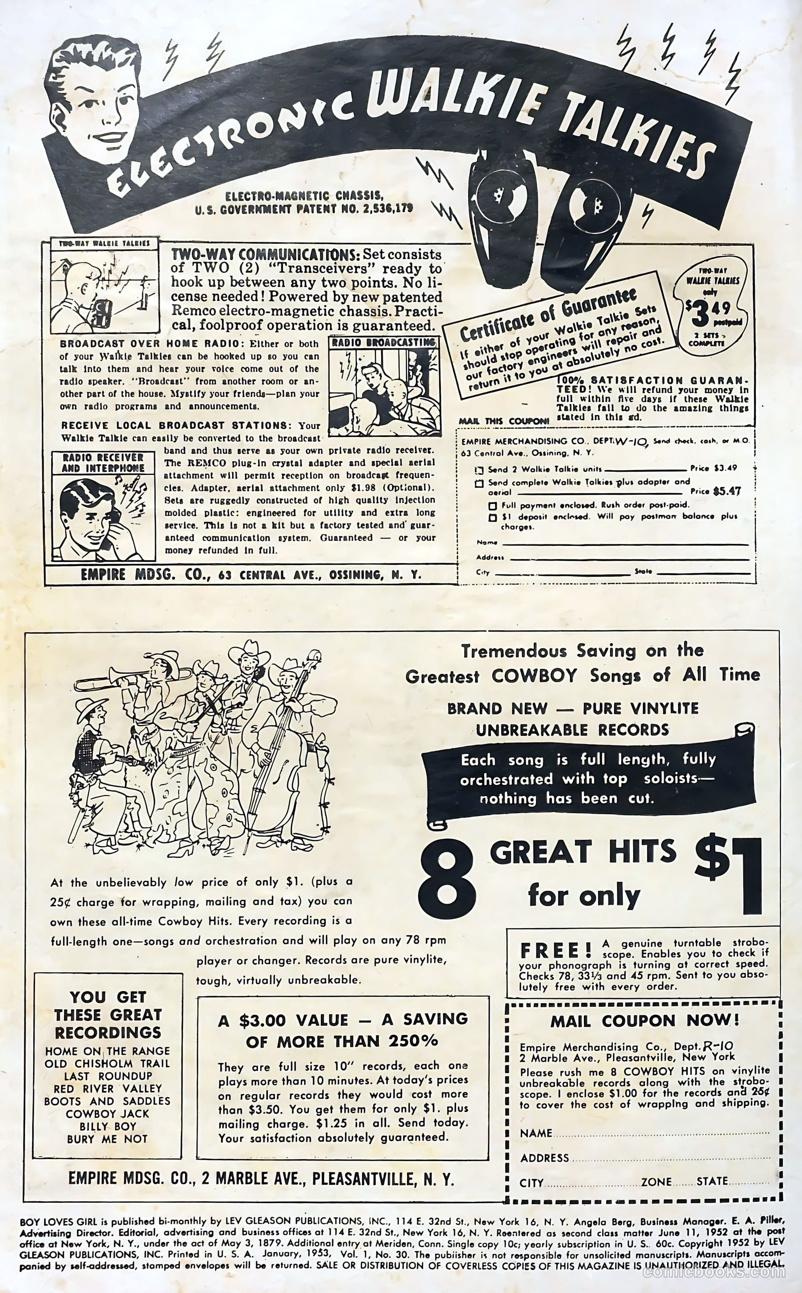 Boy Loves Girl #30 (1953) — page 2 of 35