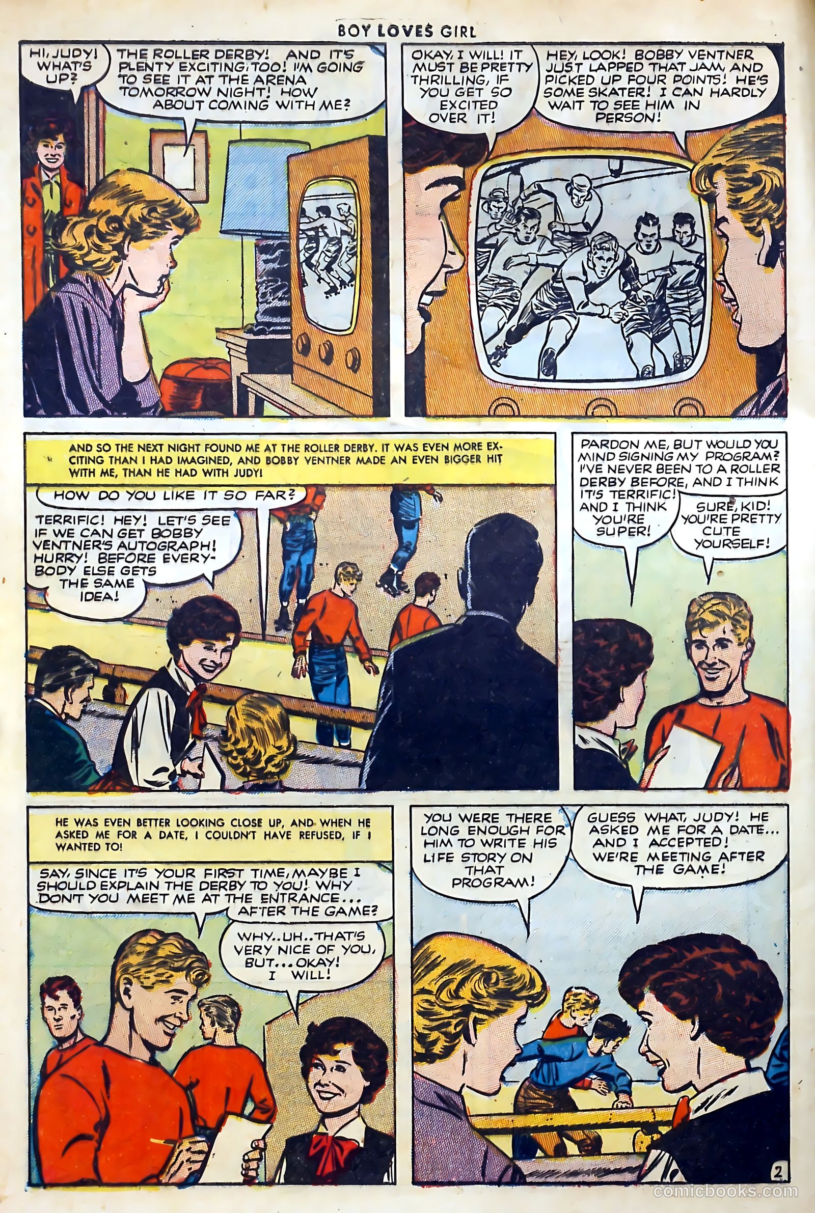 Boy Loves Girl #30 (1953) — page 4 of 35