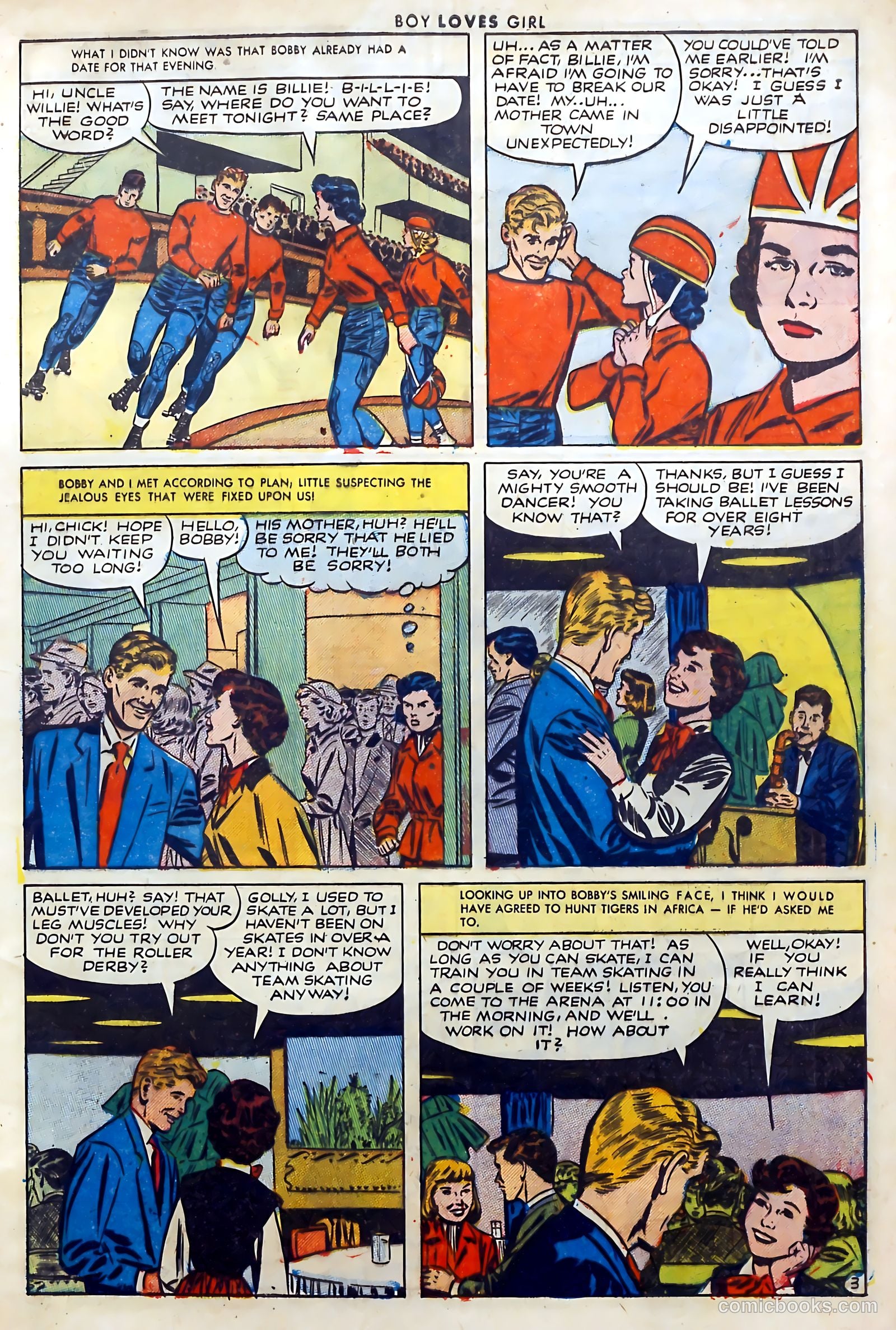 Boy Loves Girl #30 (1953) — page 5 of 35