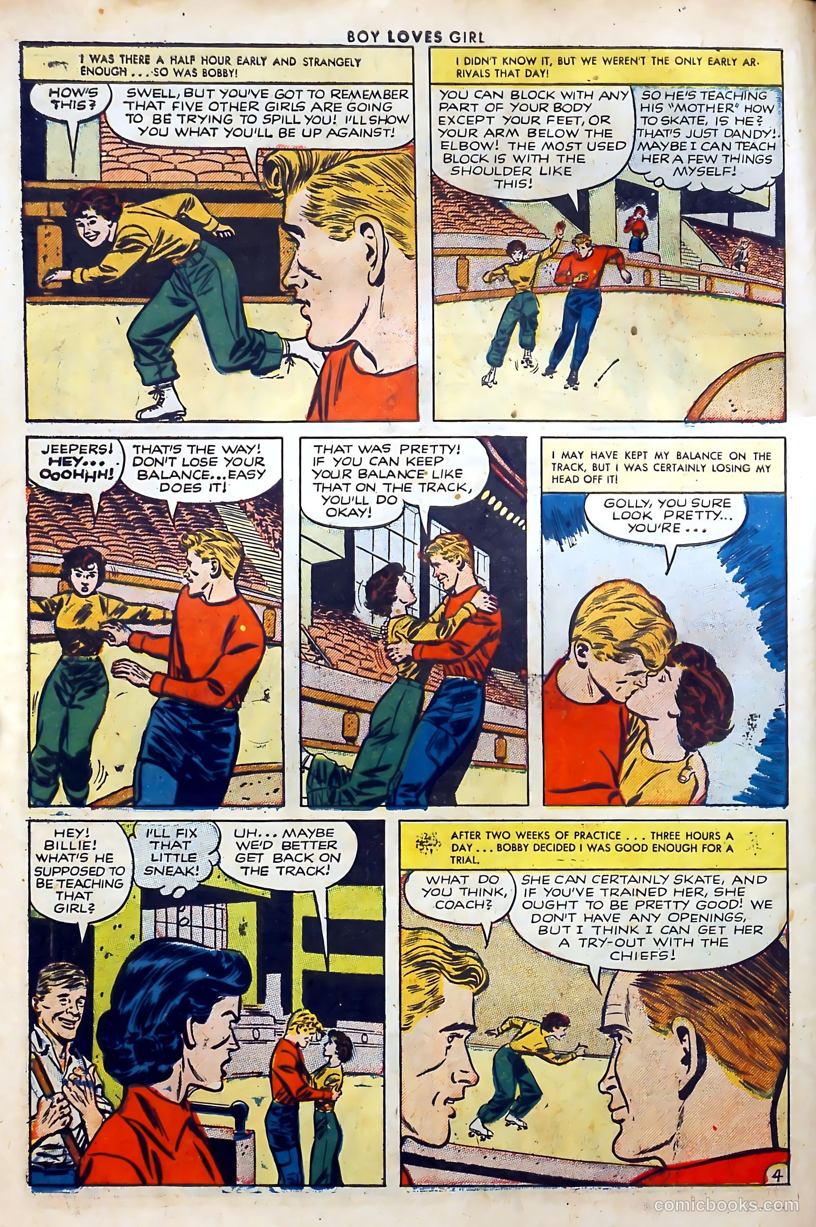 Boy Loves Girl #30 (1953) — page 6 of 35