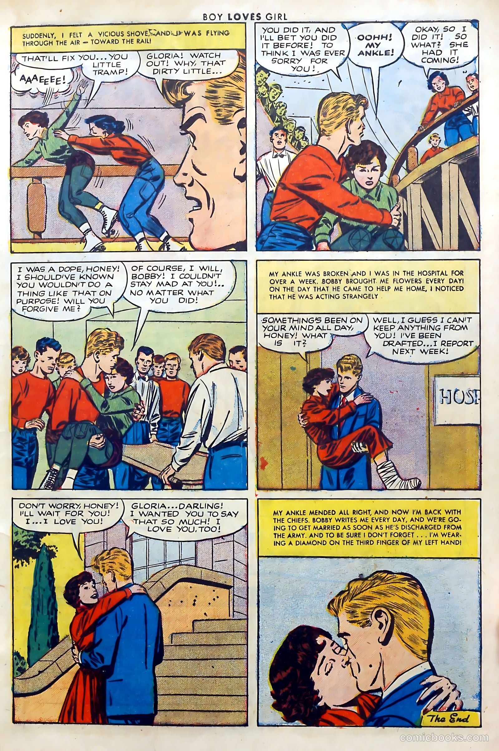 Boy Loves Girl #30 (1953) — page 9 of 35