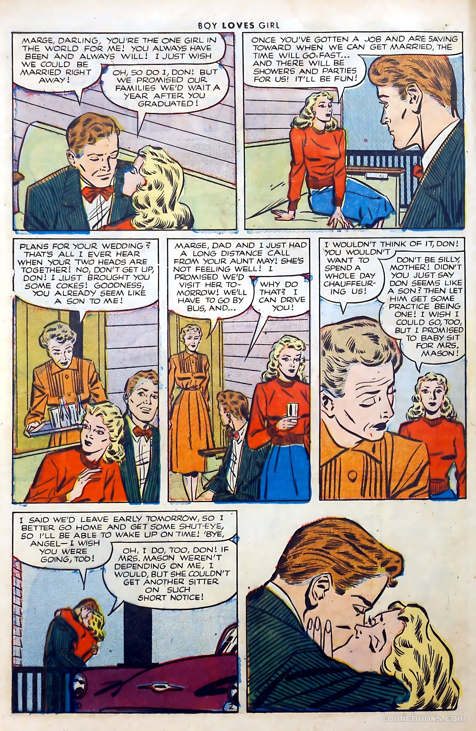 Boy Loves Girl #30 (1953) — page 12 of 35