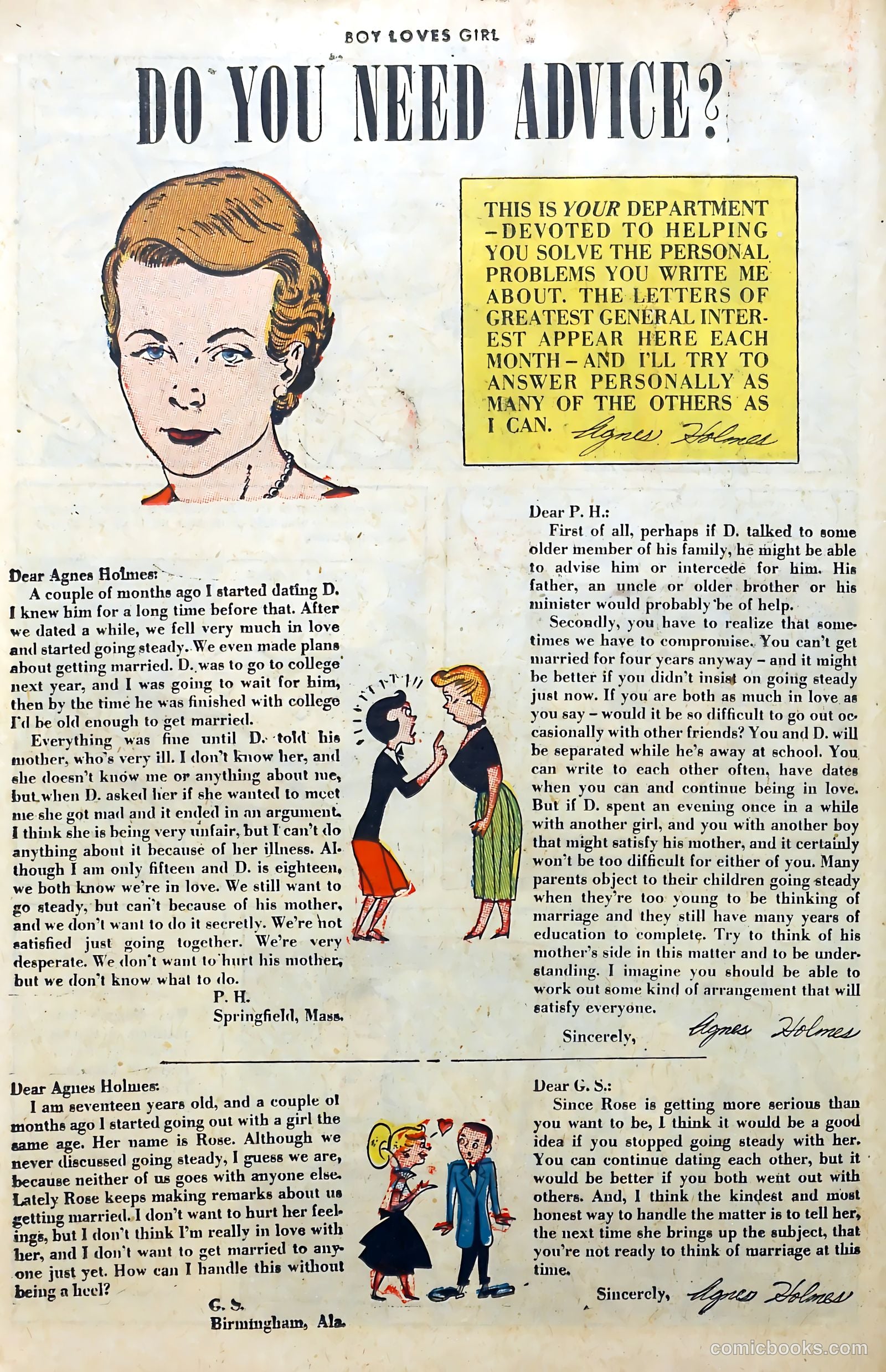 Boy Loves Girl #30 (1953) — page 18 of 35