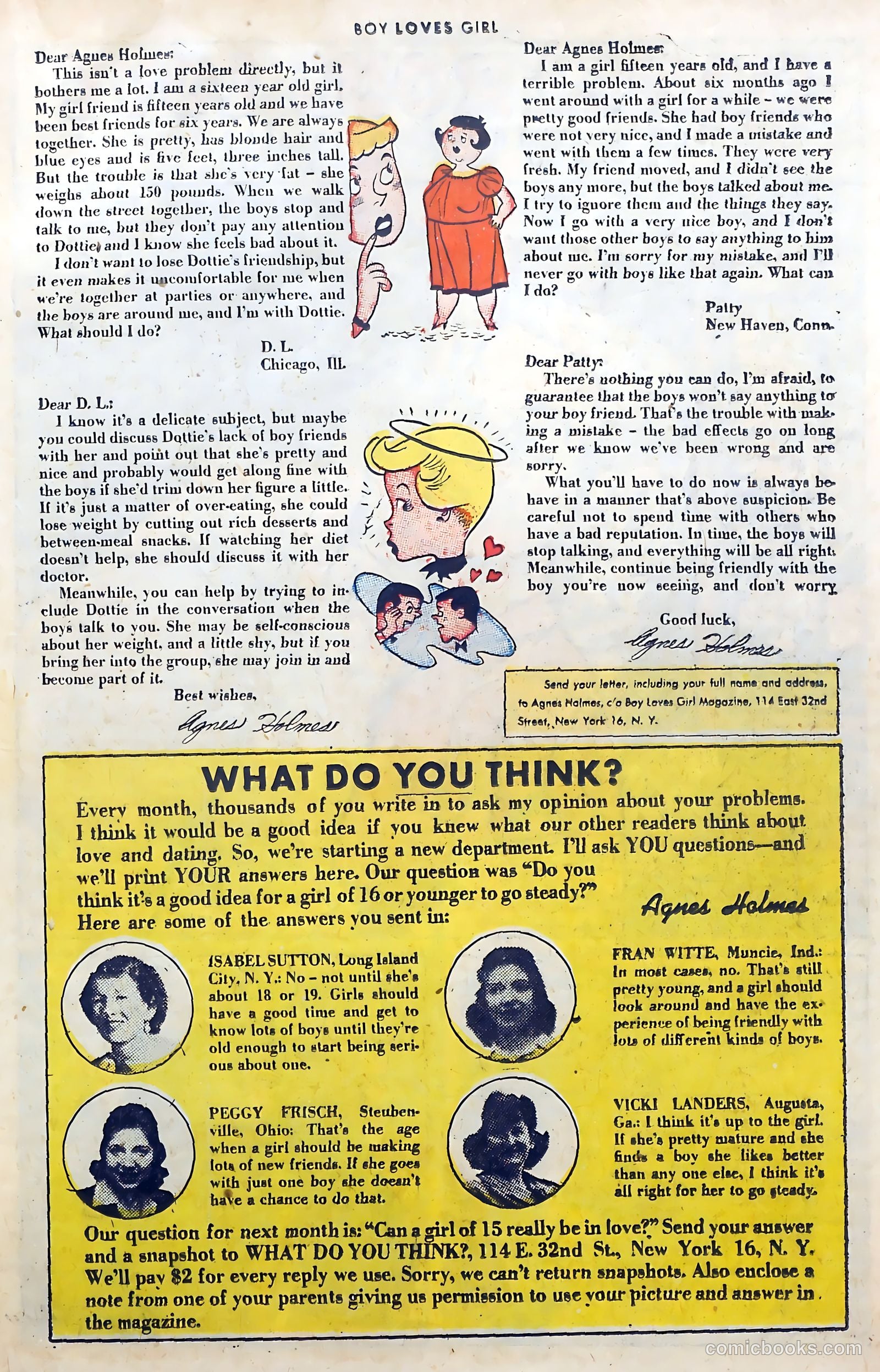 Boy Loves Girl #30 (1953) — page 19 of 35