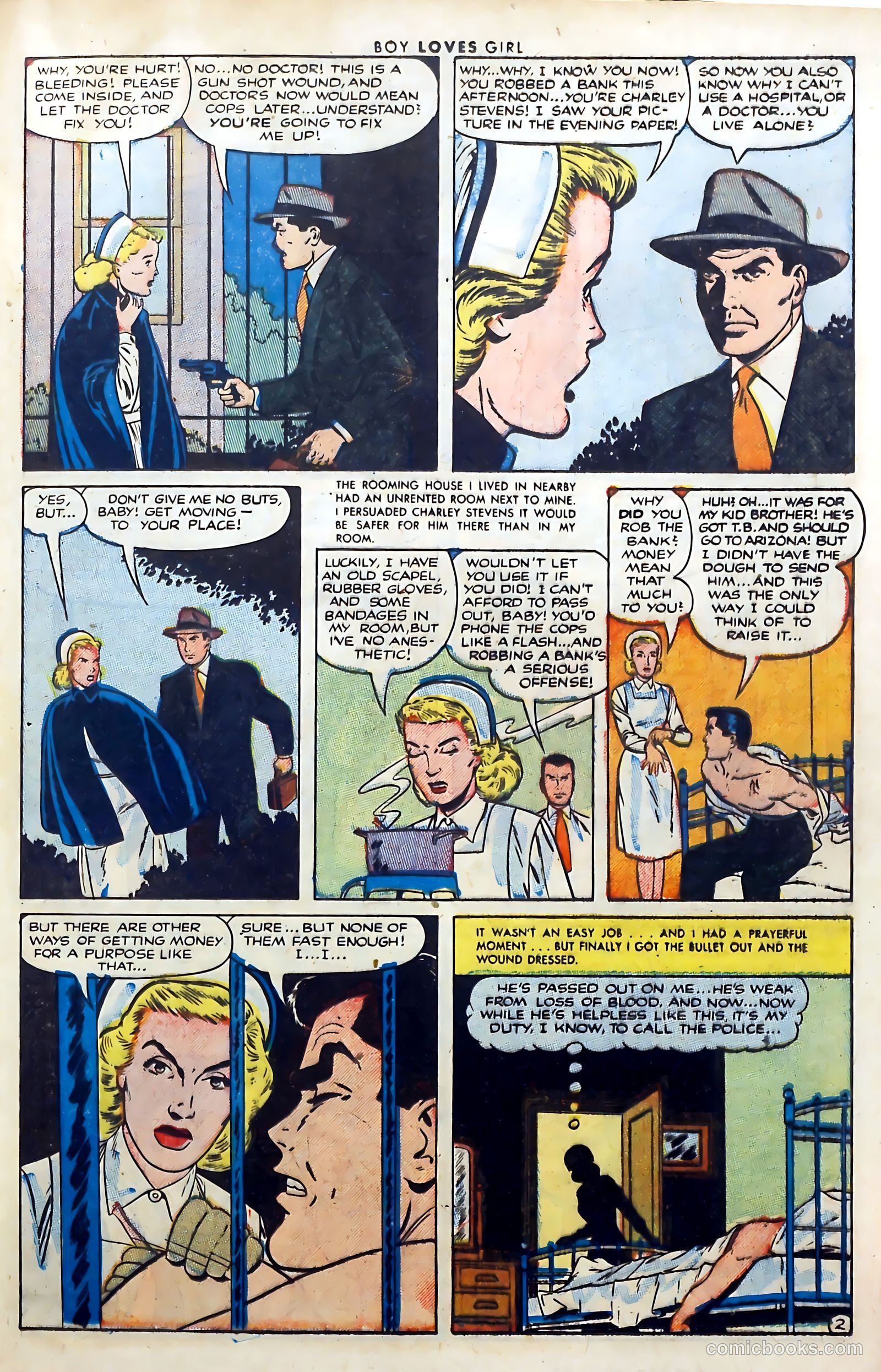 Boy Loves Girl #30 (1953) — page 21 of 35