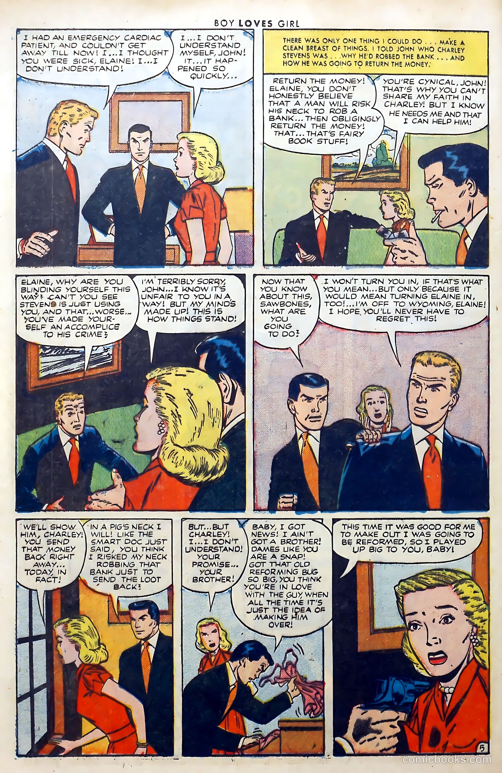 Boy Loves Girl #30 (1953) — page 24 of 35