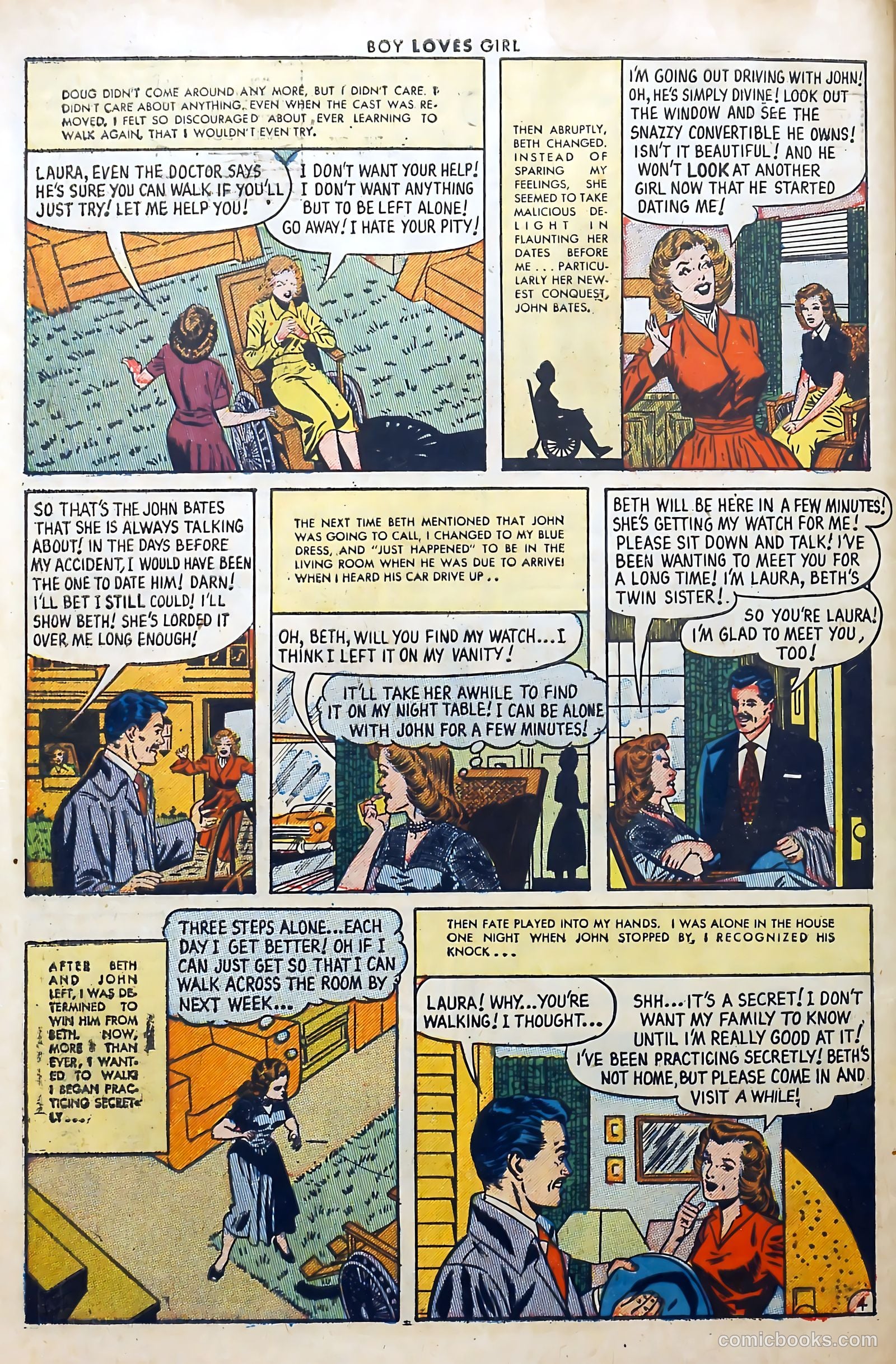 Boy Loves Girl #30 (1953) — page 30 of 35