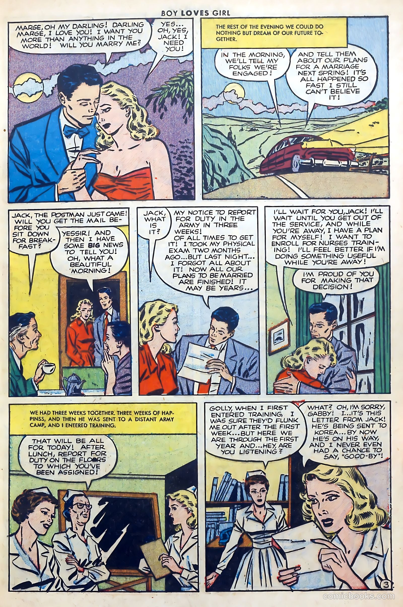Boy Loves Girl #31 (1953) — page 5 of 37
